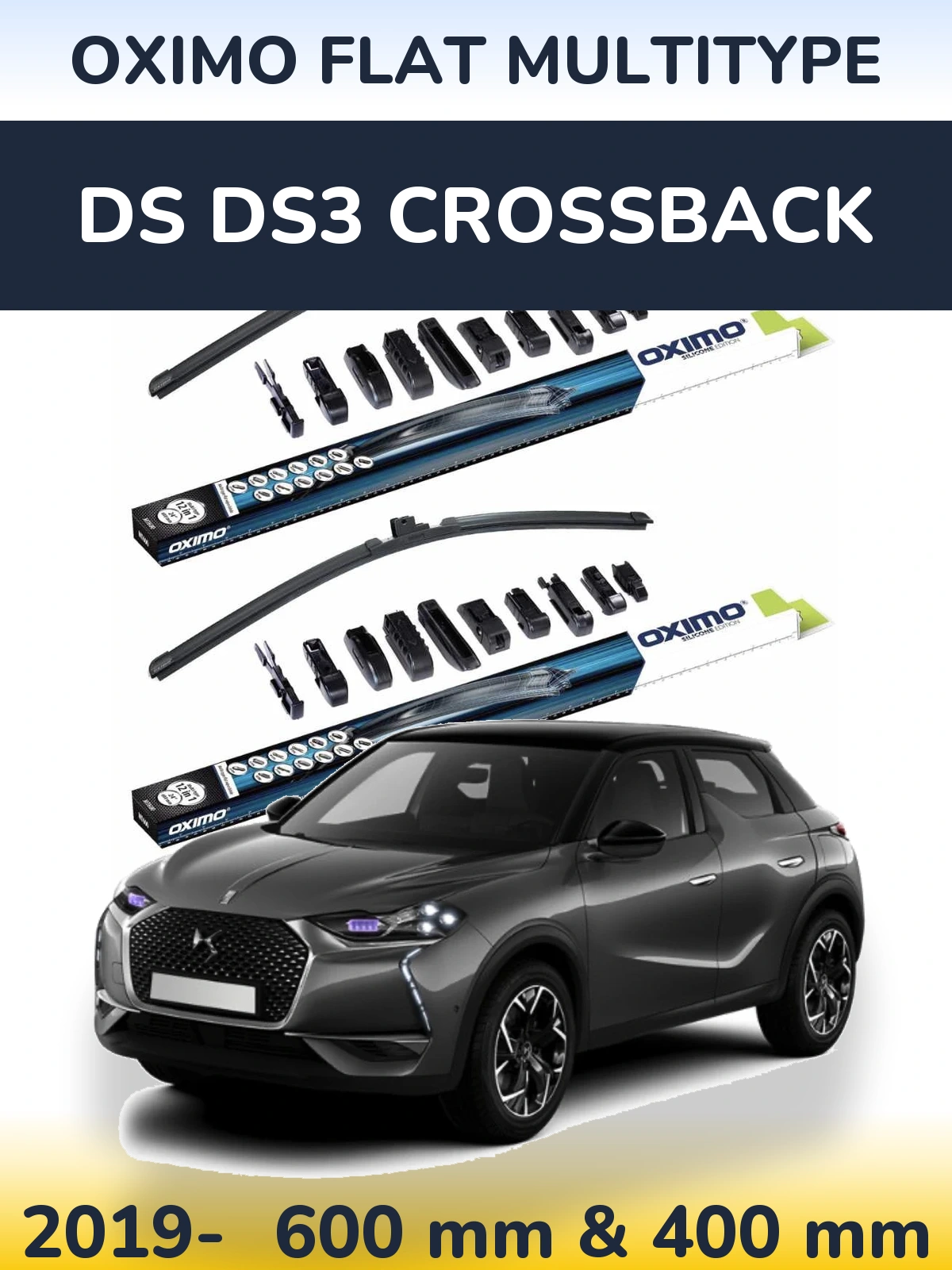 Torkarblad Oximo Flat MultiType för DS DS3 Crossback