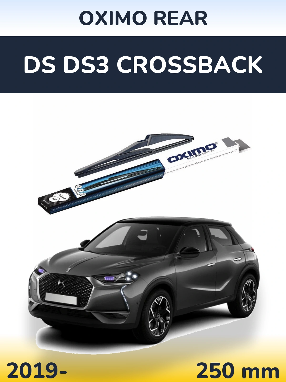 Torkarblad Oximo Rear för DS DS3 Crossback