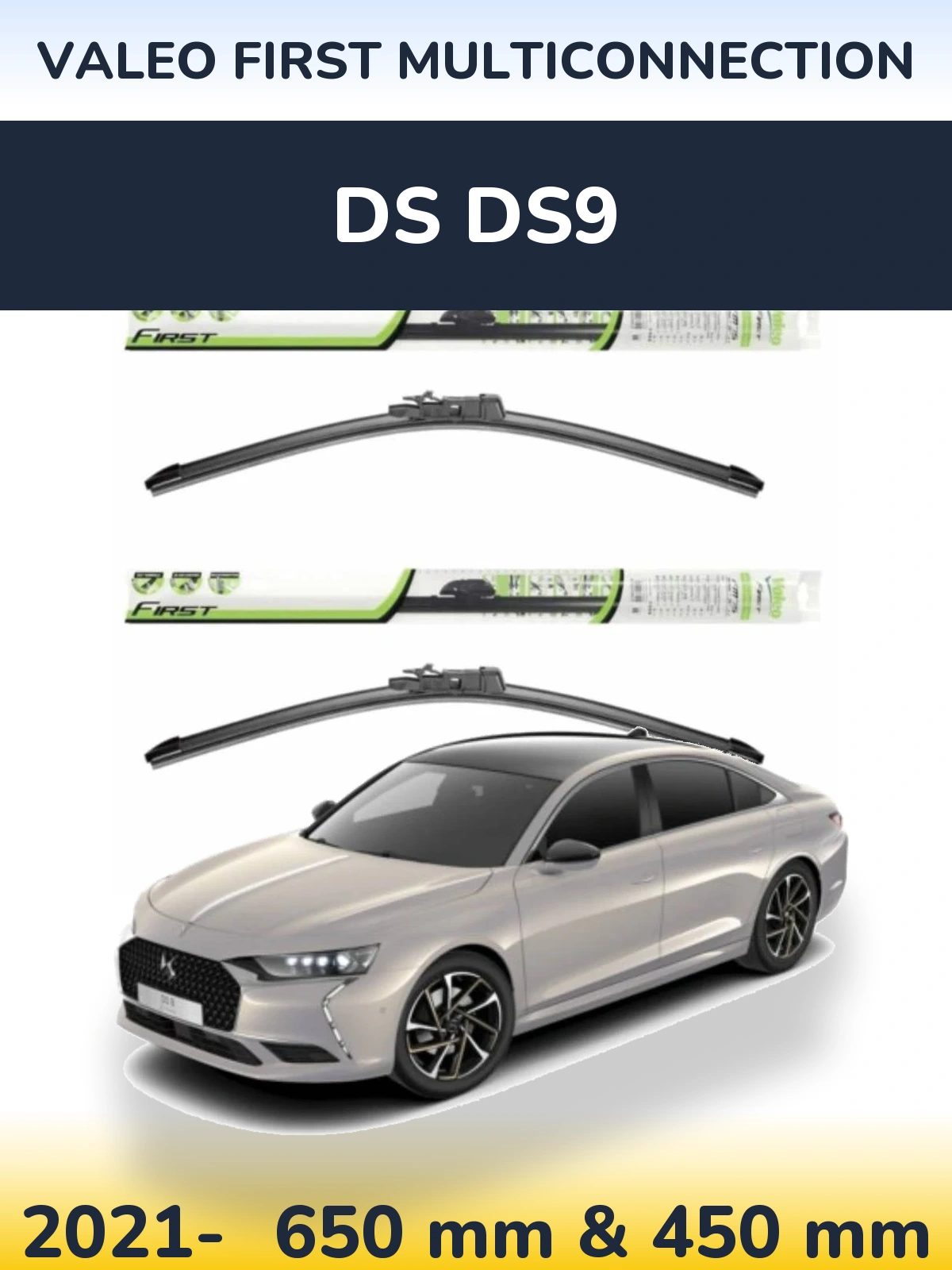 Torkarblad Valeo First MultiConnection för DS DS9