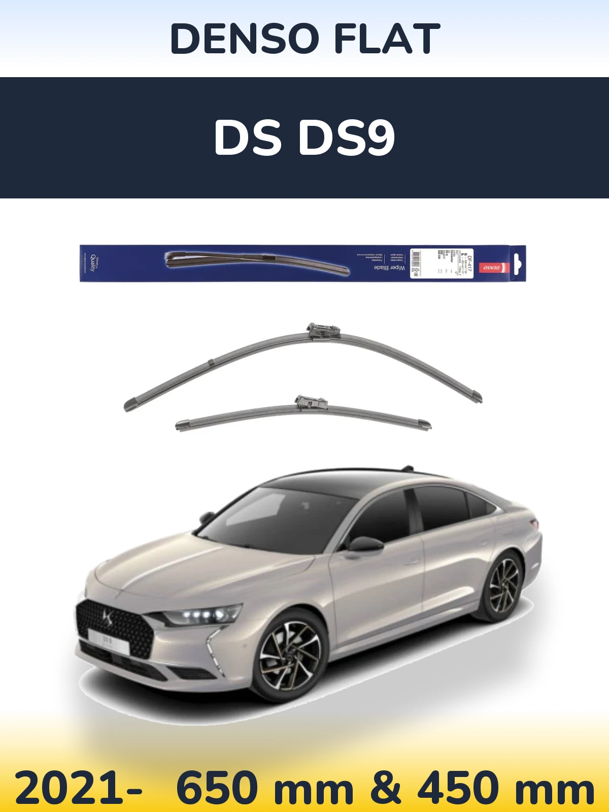 Torkarblad Denso Flat för DS DS9