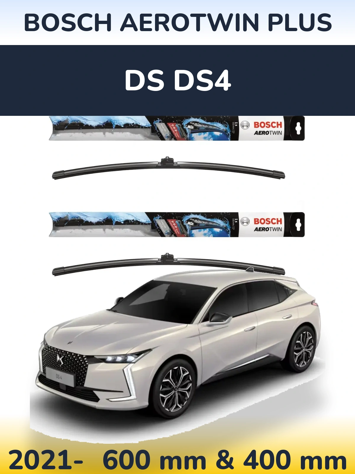 Torkarblad BOSCH AeroTwin Plus för DS DS4