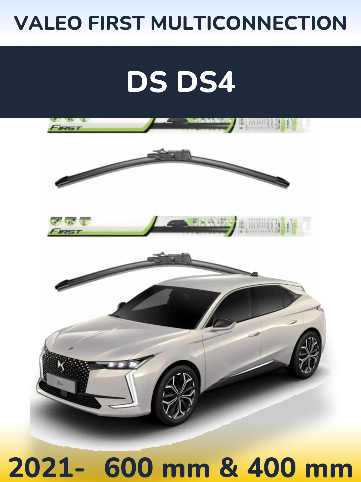 Torkarblad Valeo First MultiConnection för DS DS4