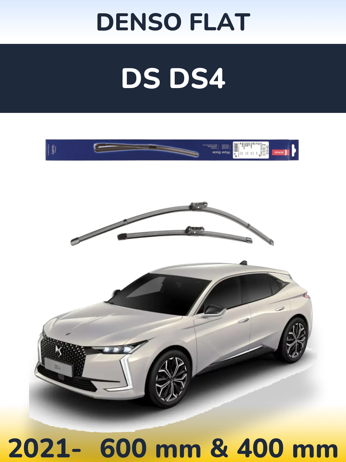 Torkarblad Denso Flat för DS DS4