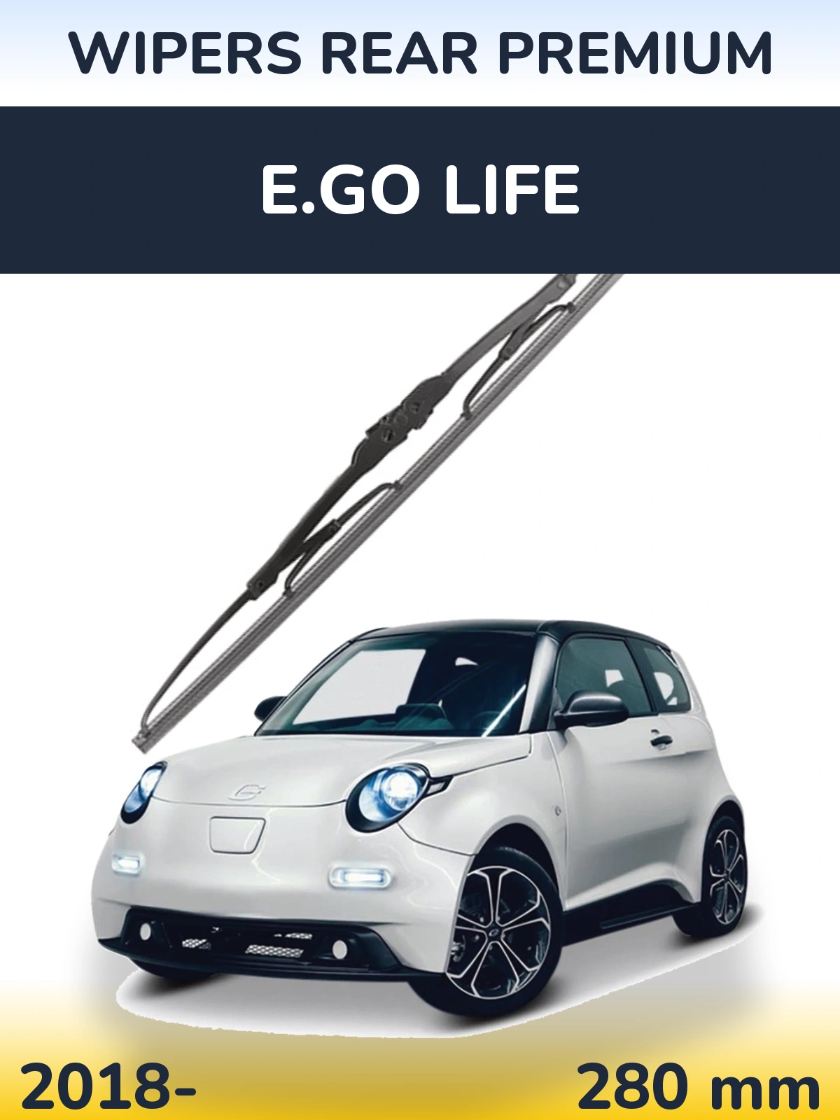 Torkarblad WIPERS REAR PREMIUM för E.GO life