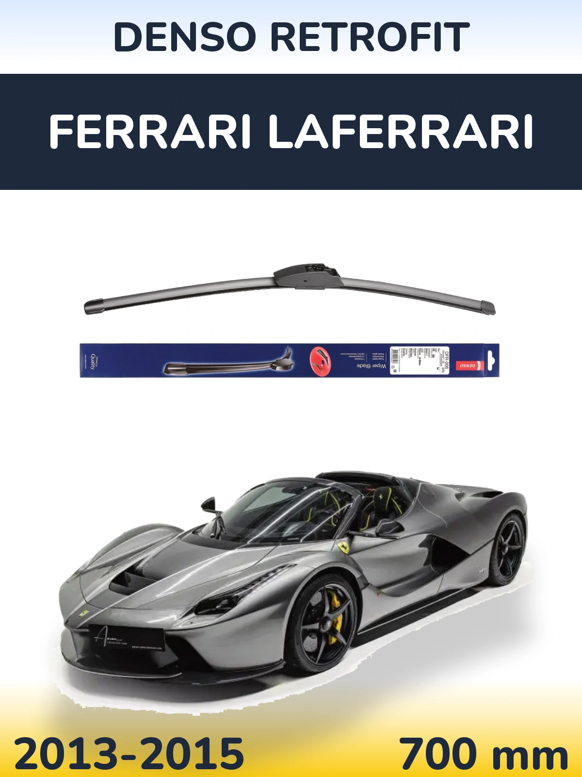 Torkarblad Denso Retrofit för Ferrari LaFerrari