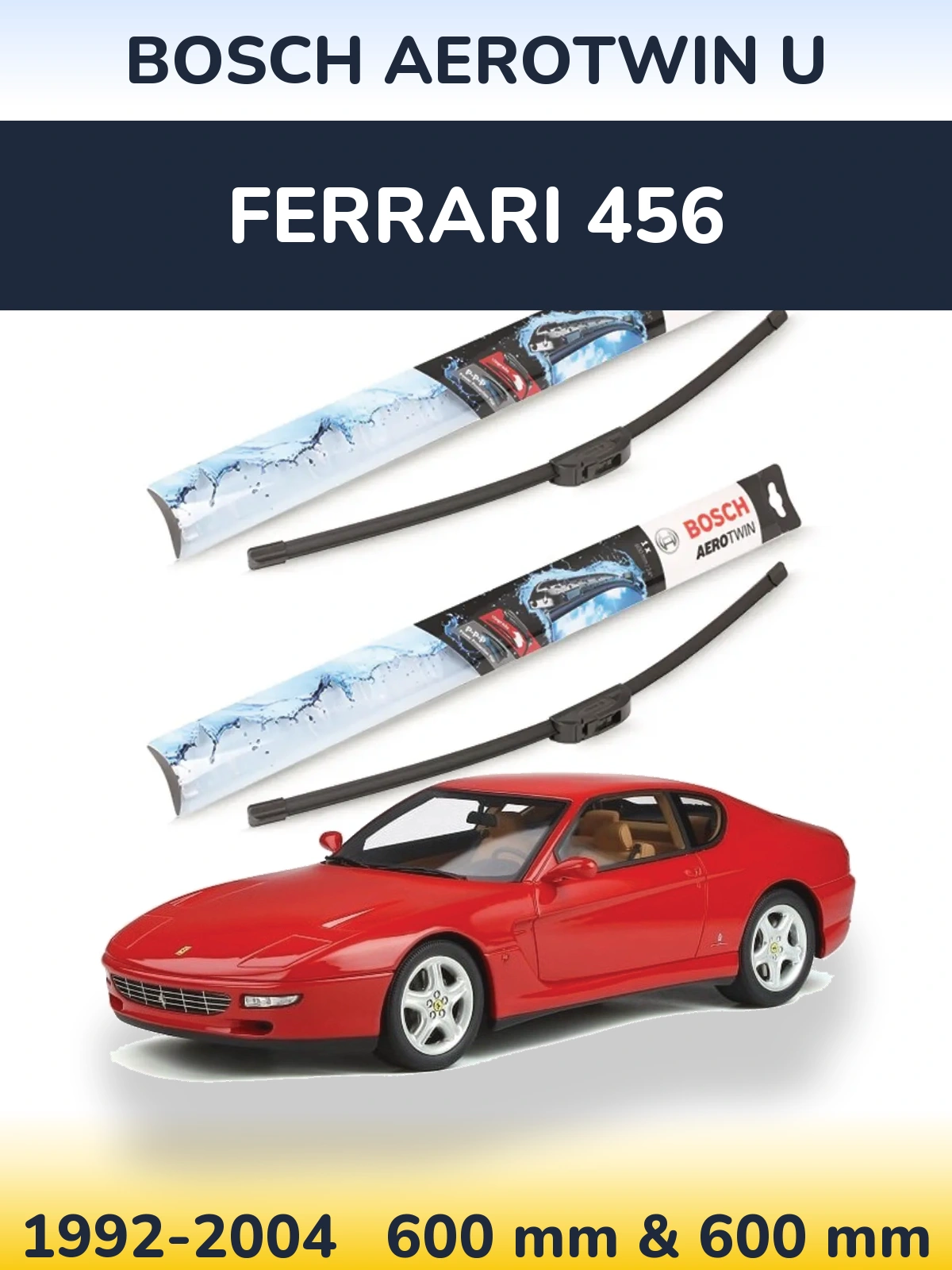 Torkarblad BOSCH AeroTwin U för Ferrari 456