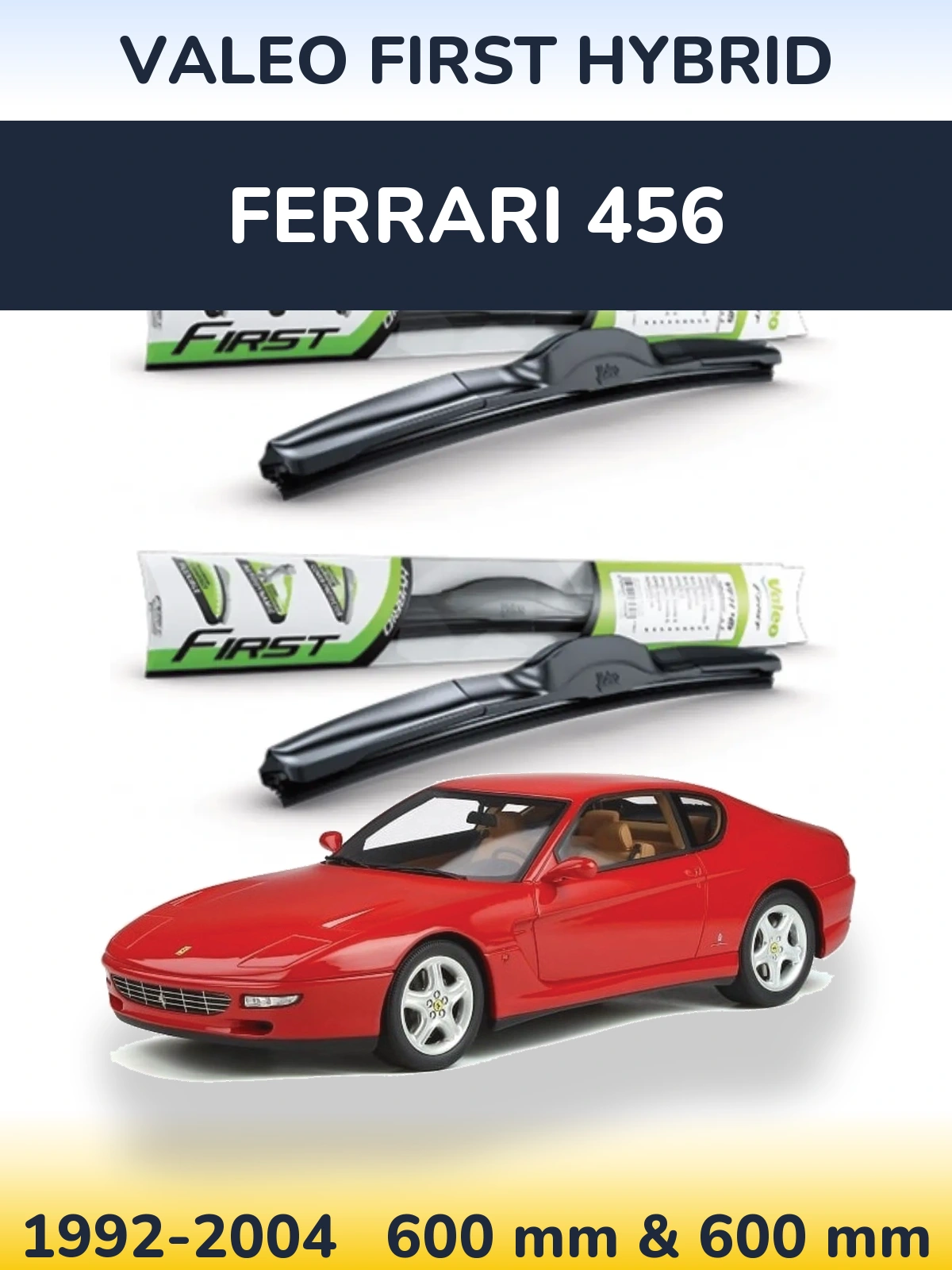 Torkarblad Valeo First Hybrid för Ferrari 456