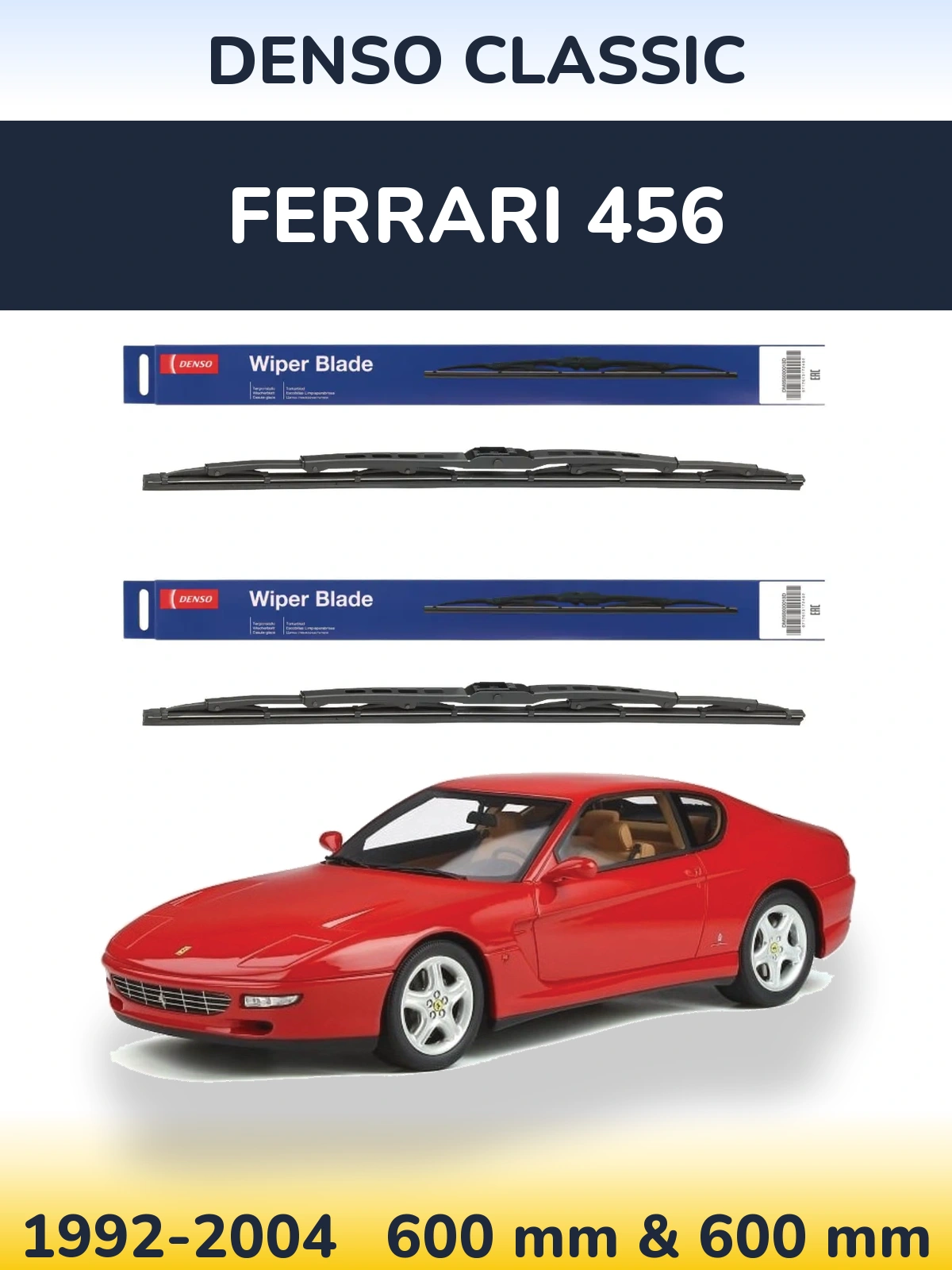 Torkarblad Denso Classic för Ferrari 456