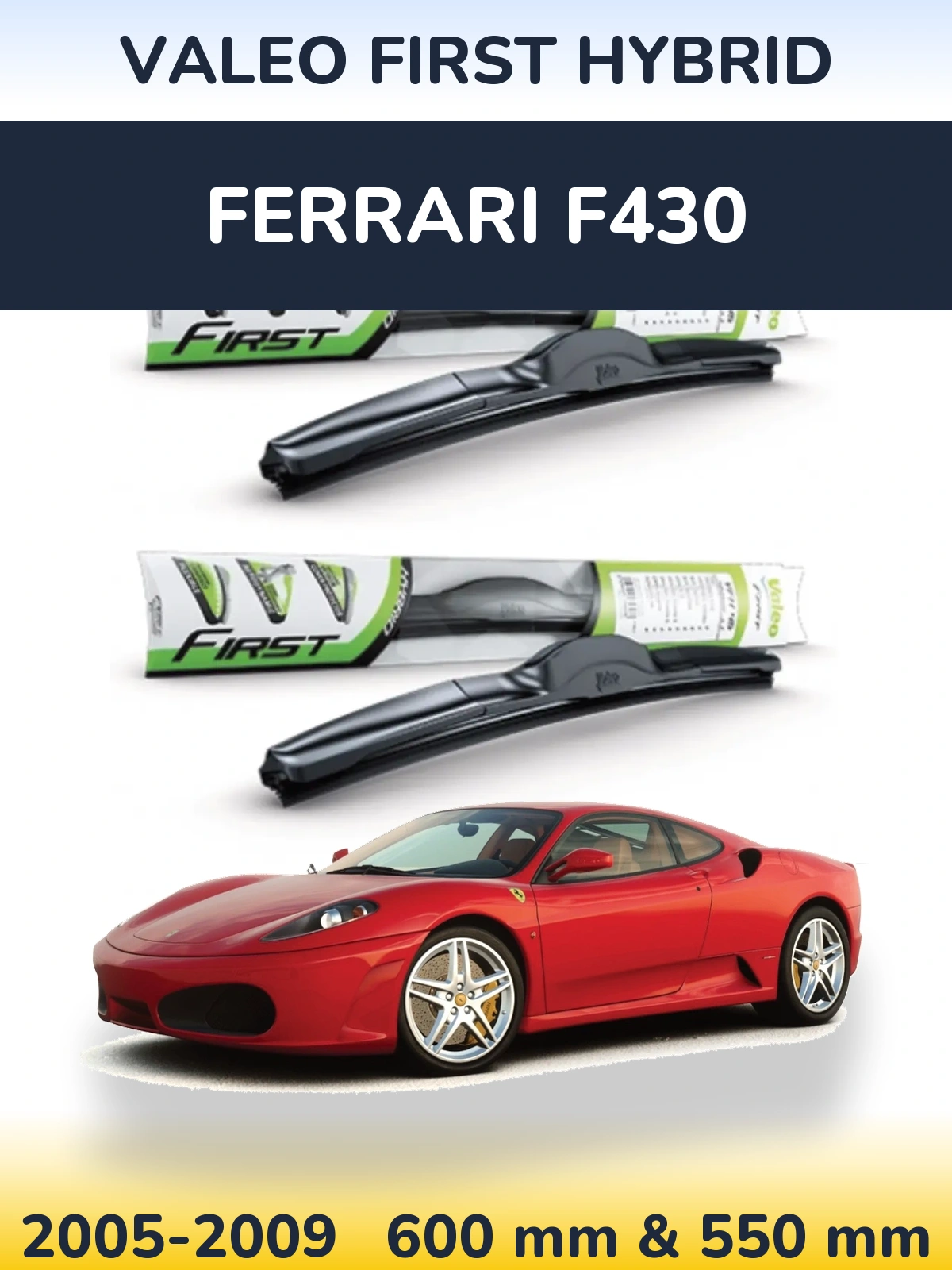 Torkarblad Valeo First Hybrid för Ferrari F430