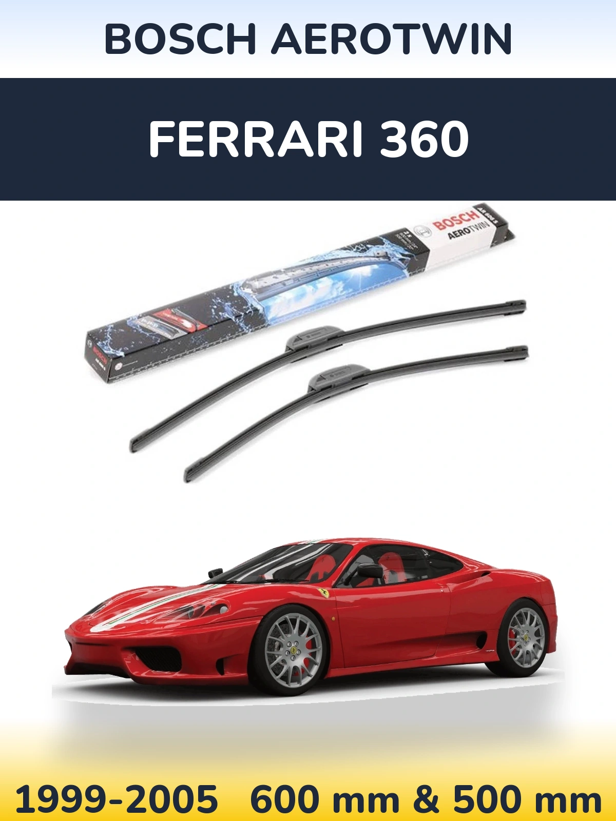 Torkarblad BOSCH AeroTwin för Ferrari 360