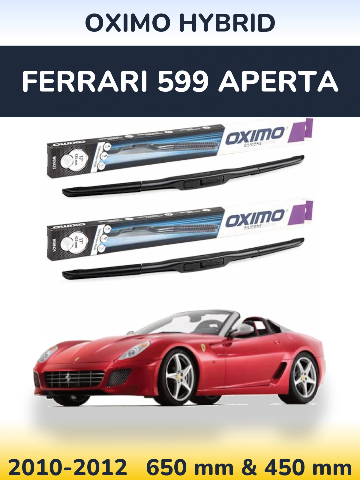 Torkarblad Oximo Hybrid för Ferrari 599 Aperta