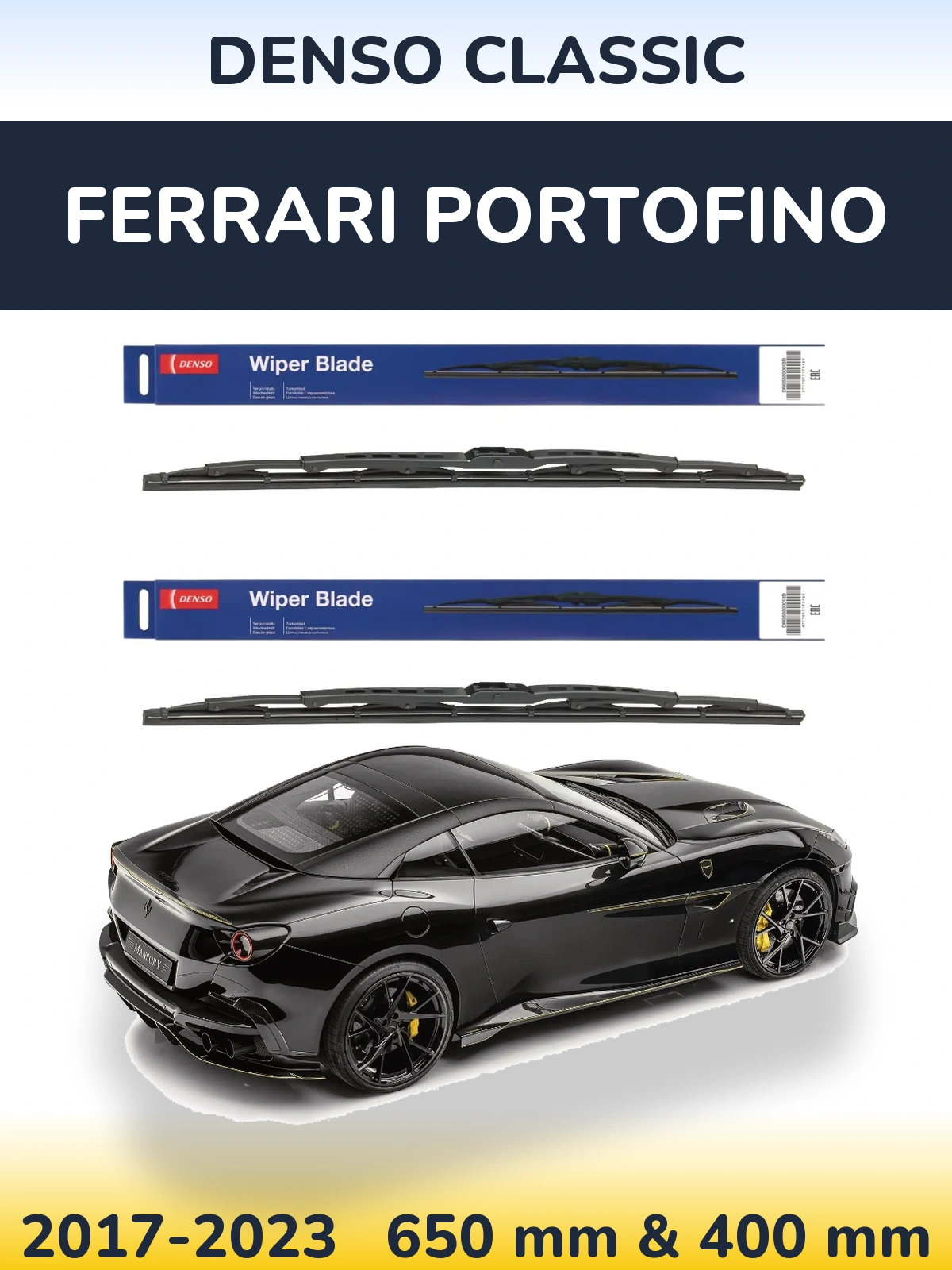 Torkarblad Denso Classic för Ferrari Portofino