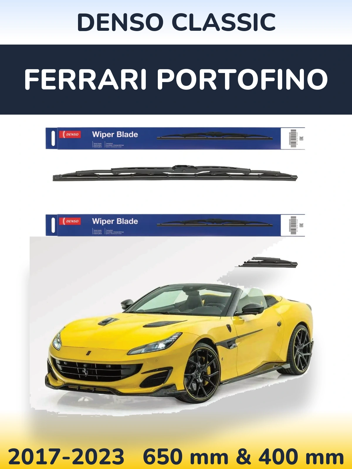 Torkarblad Denso Classic för Ferrari Portofino