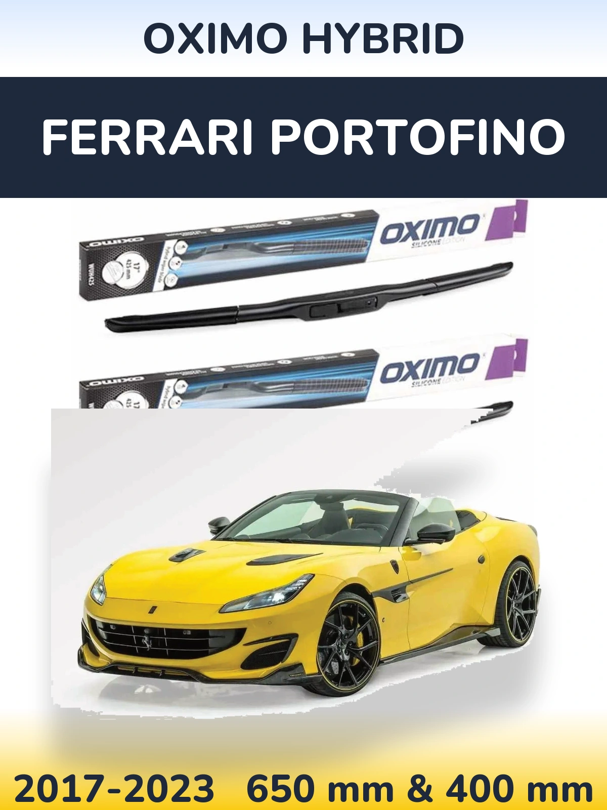 Torkarblad Oximo Hybrid för Ferrari Portofino