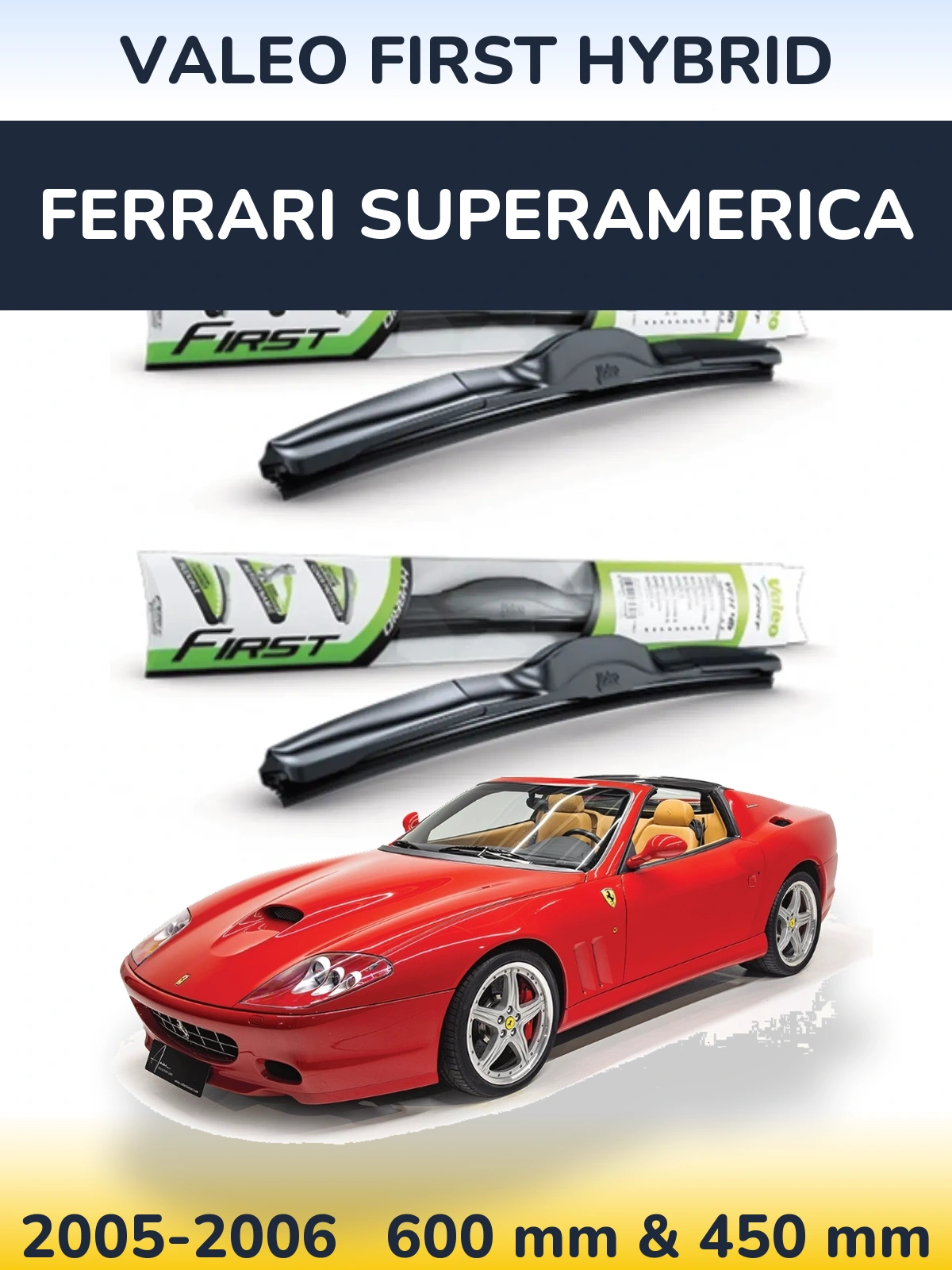 Torkarblad Valeo First Hybrid för Ferrari Superamerica