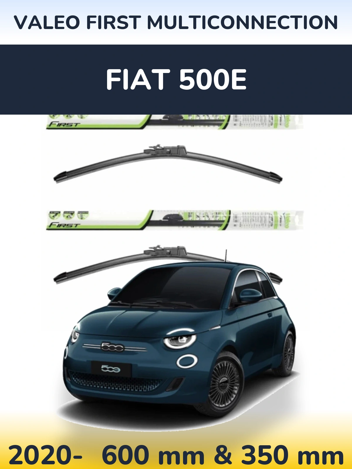 Torkarblad Valeo First MultiConnection för Fiat 500e