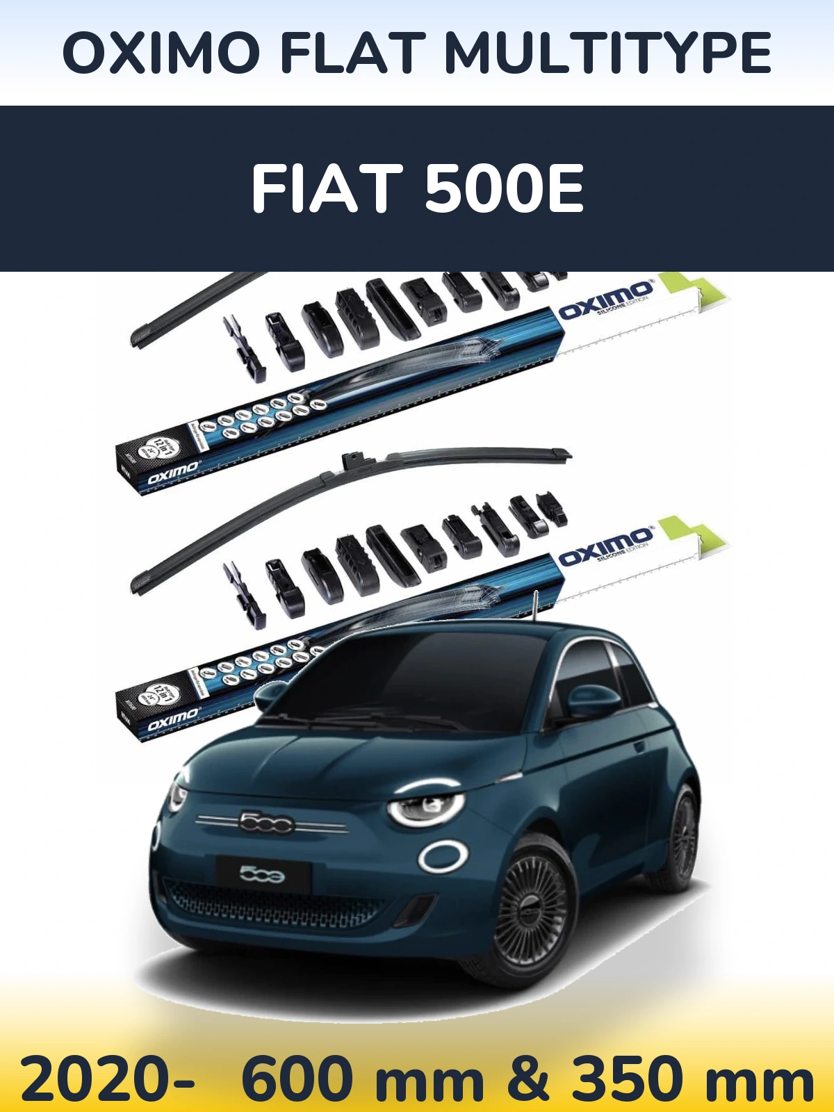 Torkarblad Oximo Flat MultiType för Fiat 500e