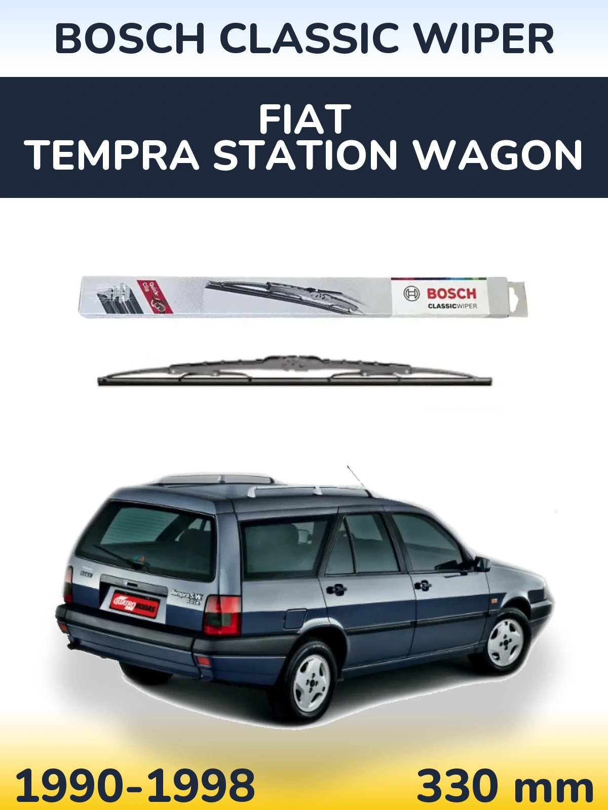 Torkarblad BOSCH Classic Wiper för Fiat Tempra Station Wagon