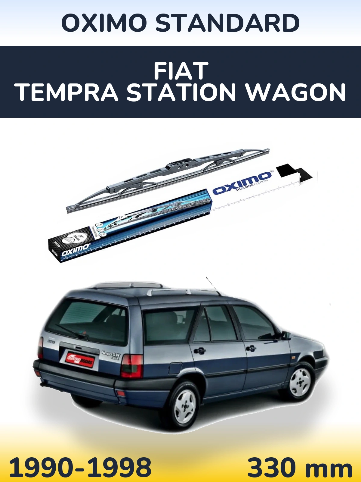 Torkarblad Oximo Standard för Fiat Tempra Station Wagon