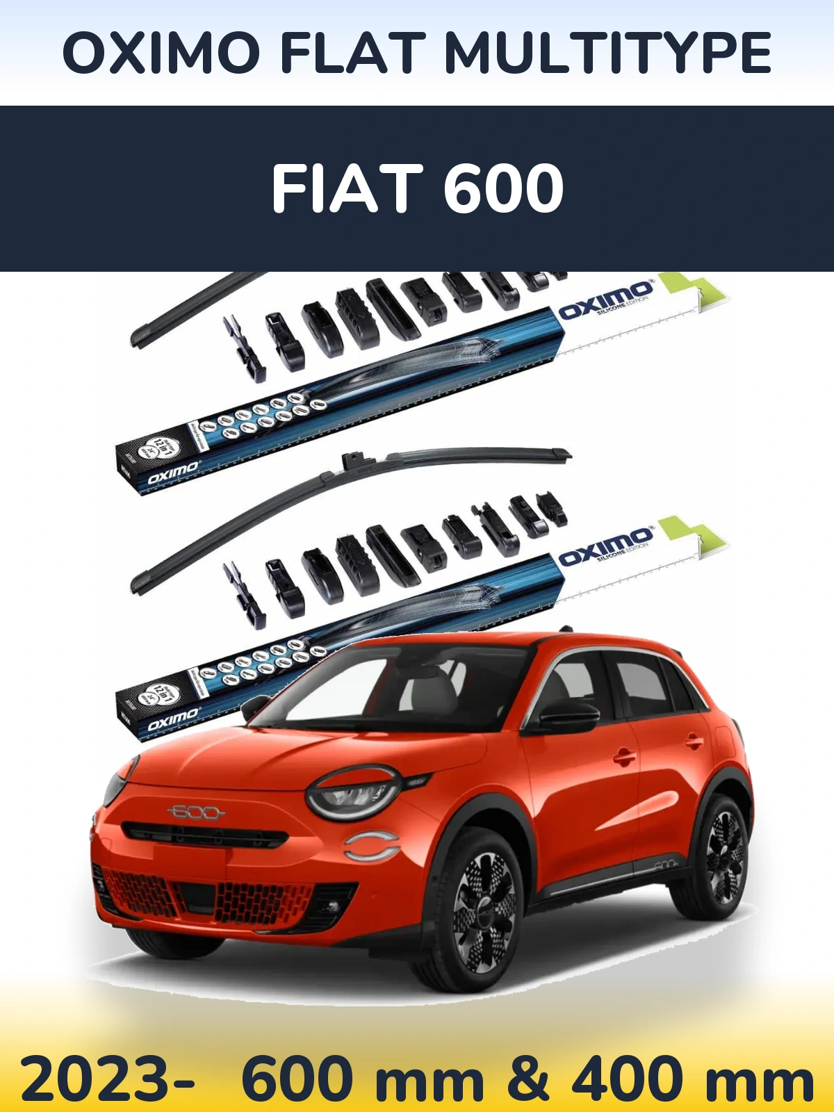 Torkarblad Oximo Flat MultiType för Fiat 600