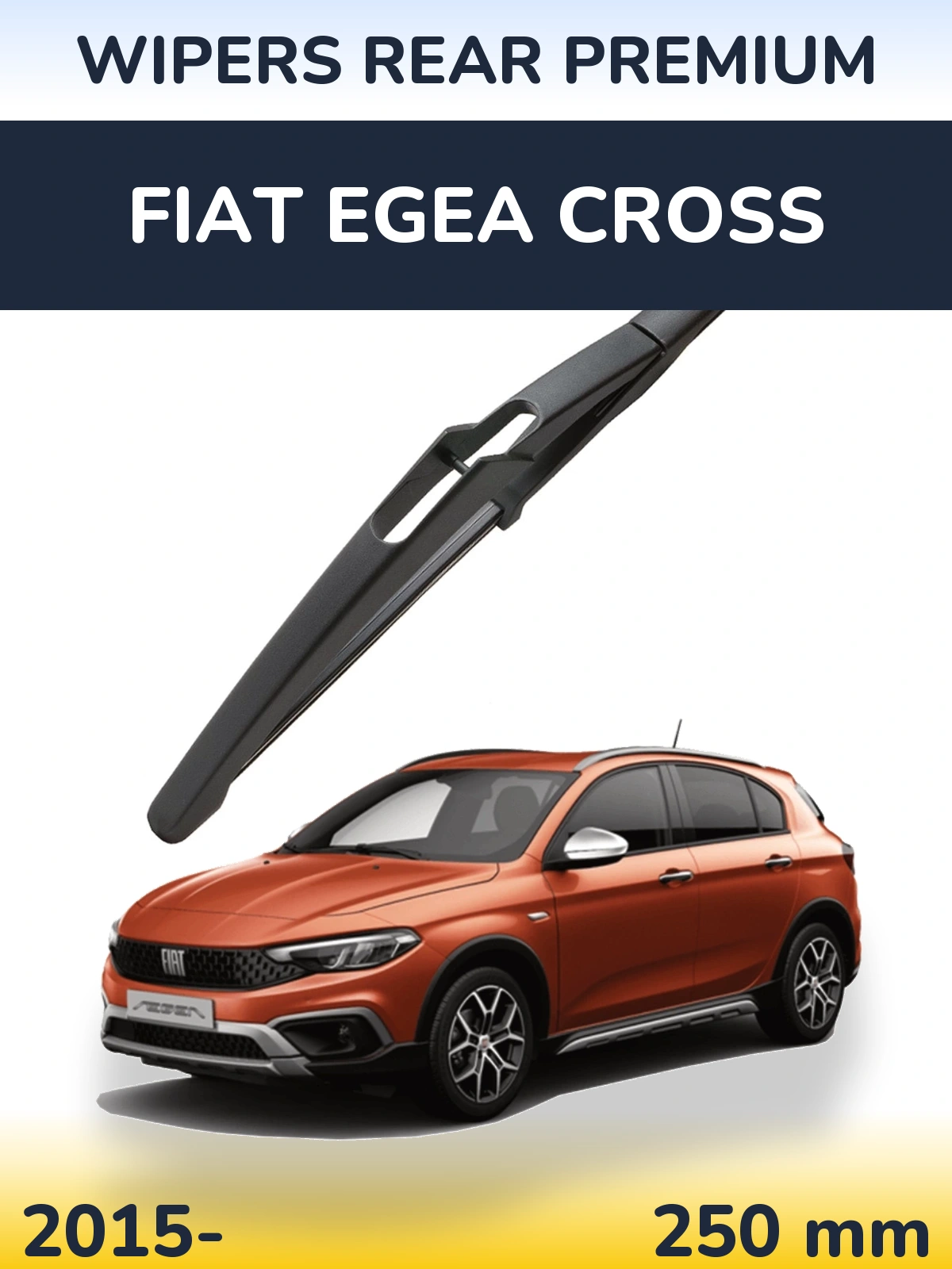 Torkarblad WIPERS REAR PREMIUM för Fiat Egea Cross