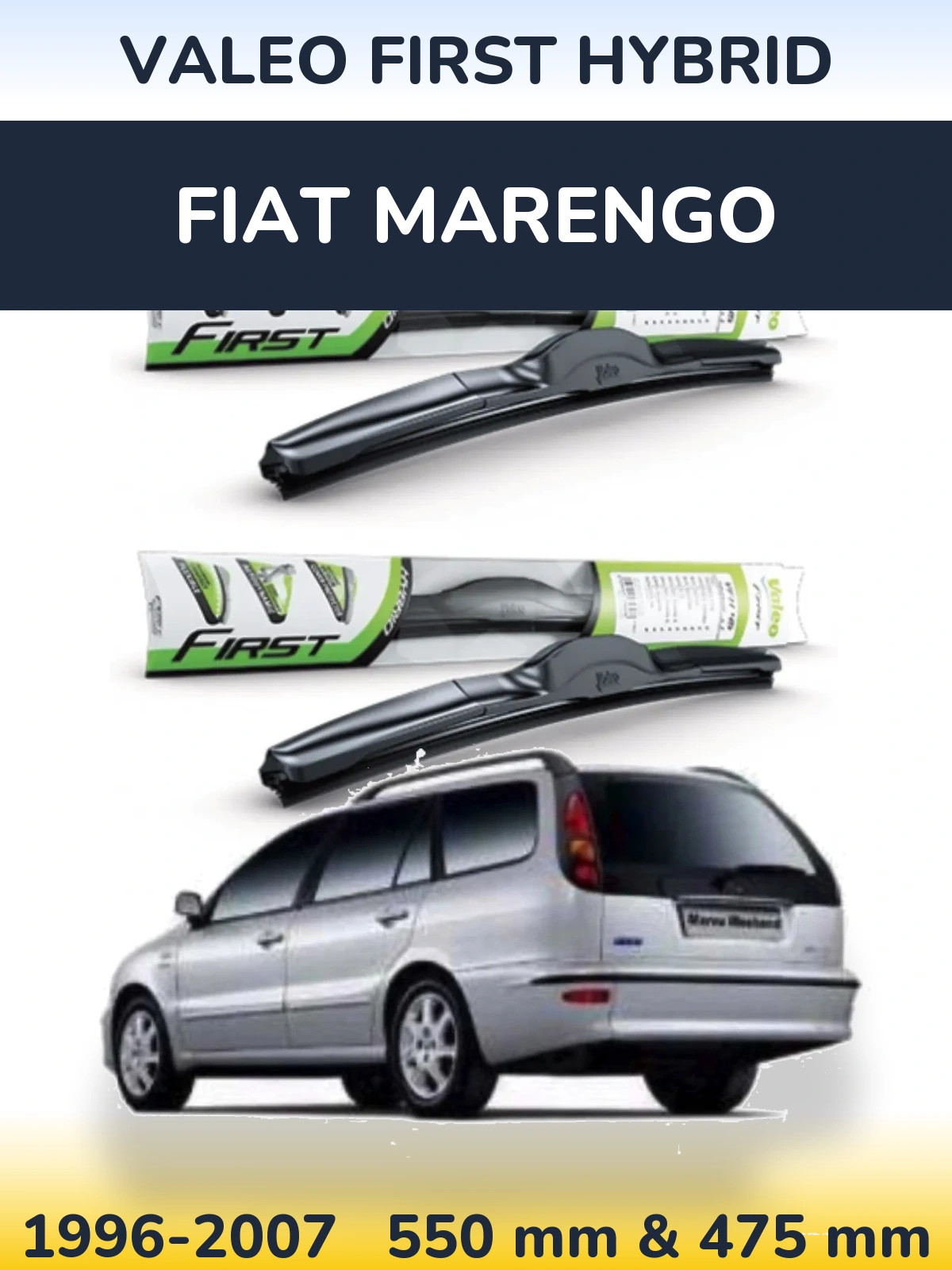 Torkarblad Valeo First Hybrid för Fiat Marengo