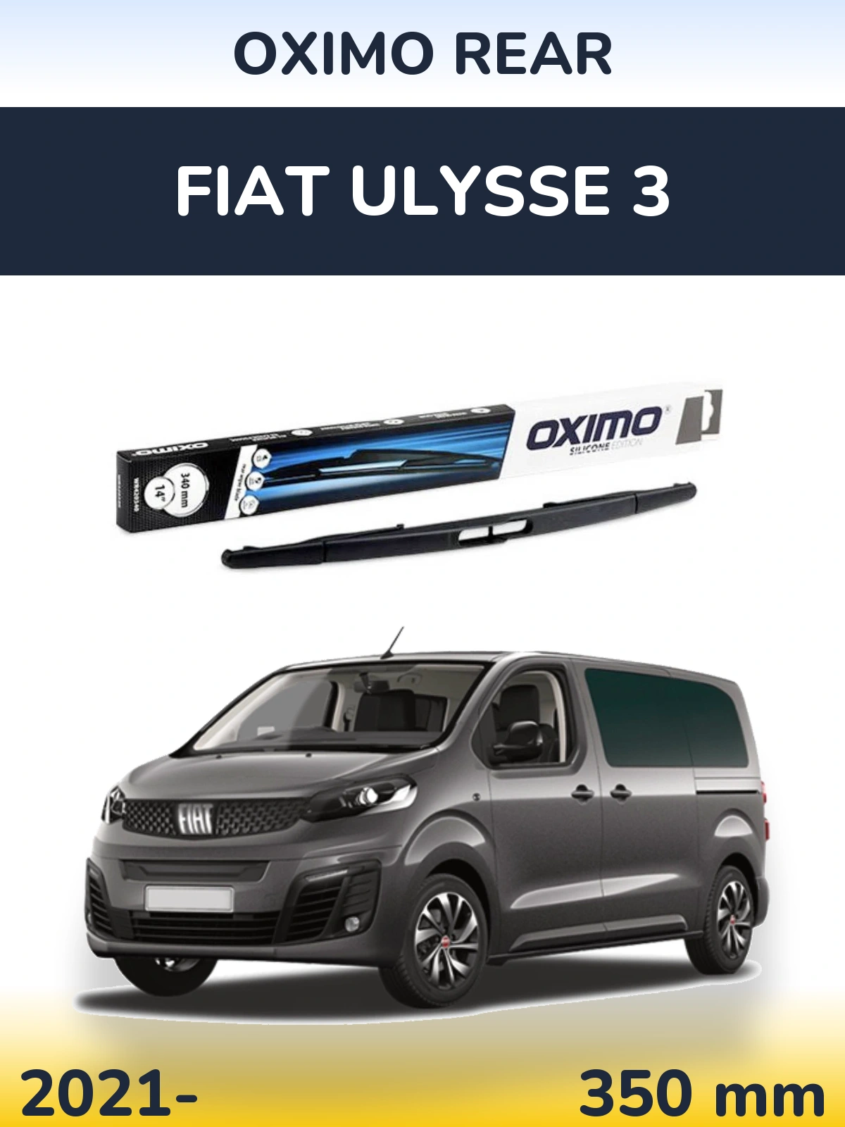 Torkarblad Oximo Rear för Fiat Ulysse 3