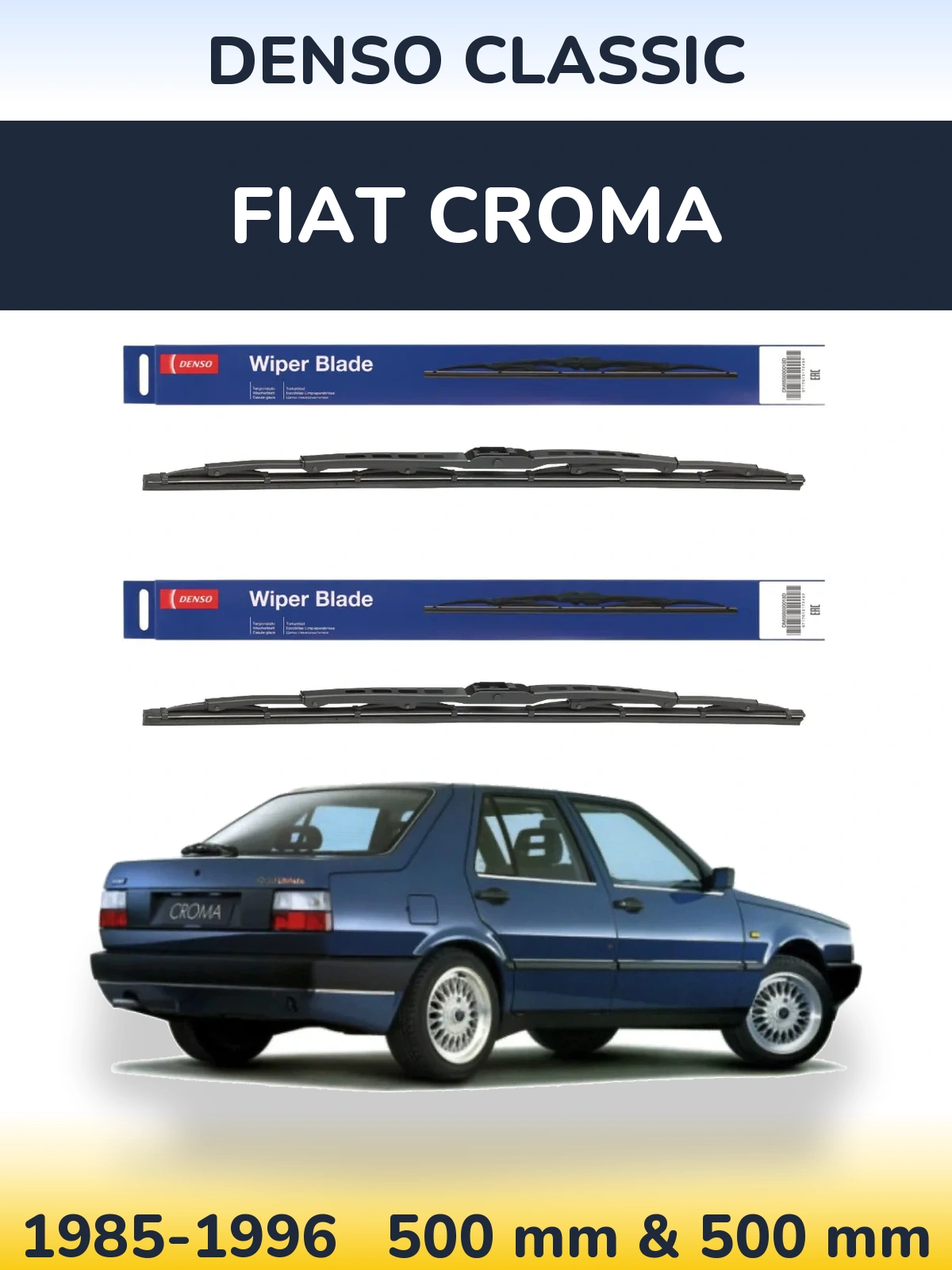 Torkarblad Denso Classic för Fiat Croma