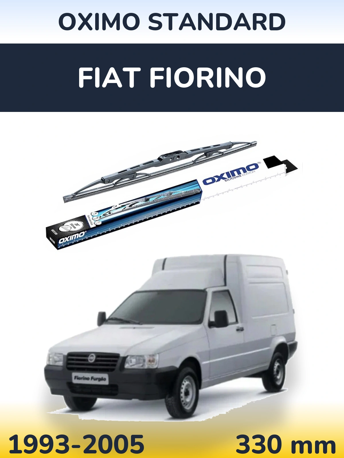 Torkarblad Oximo Standard för Fiat Fiorino