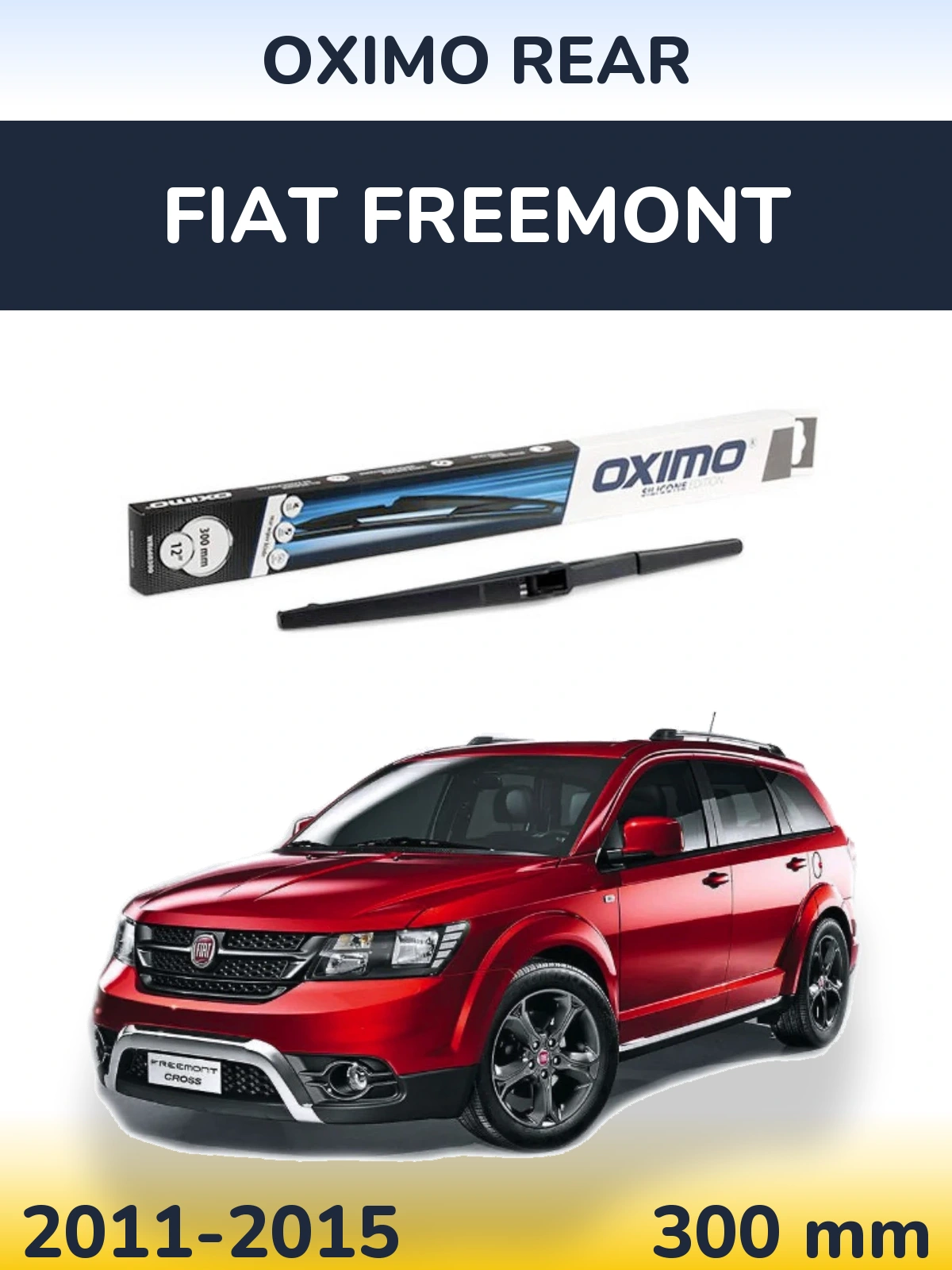 Torkarblad Oximo Rear för Fiat Freemont