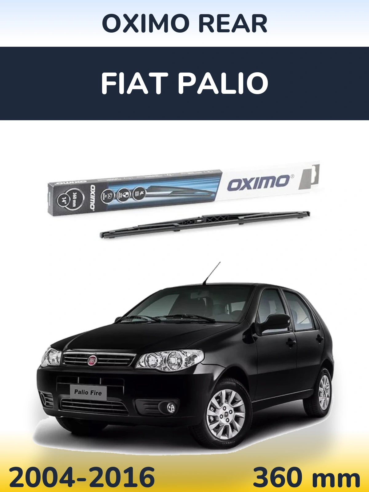Torkarblad Oximo Rear för Fiat Palio