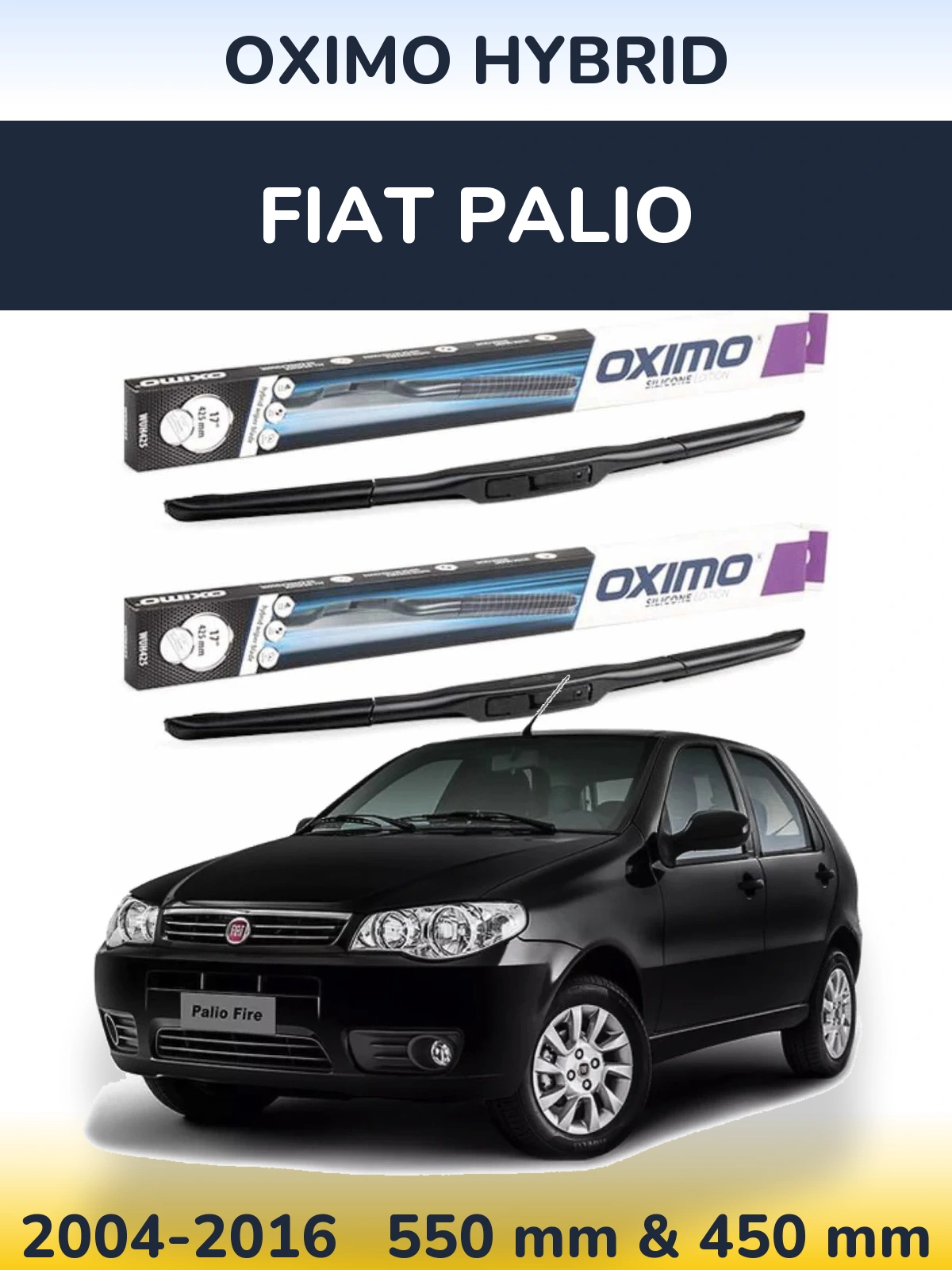 Torkarblad Oximo Hybrid för Fiat Palio