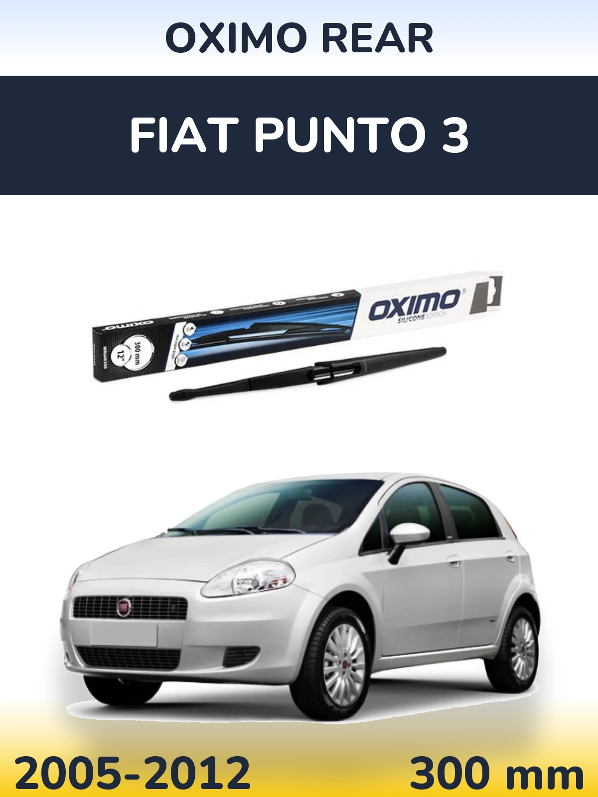 Torkarblad Oximo Rear för Fiat Punto 3