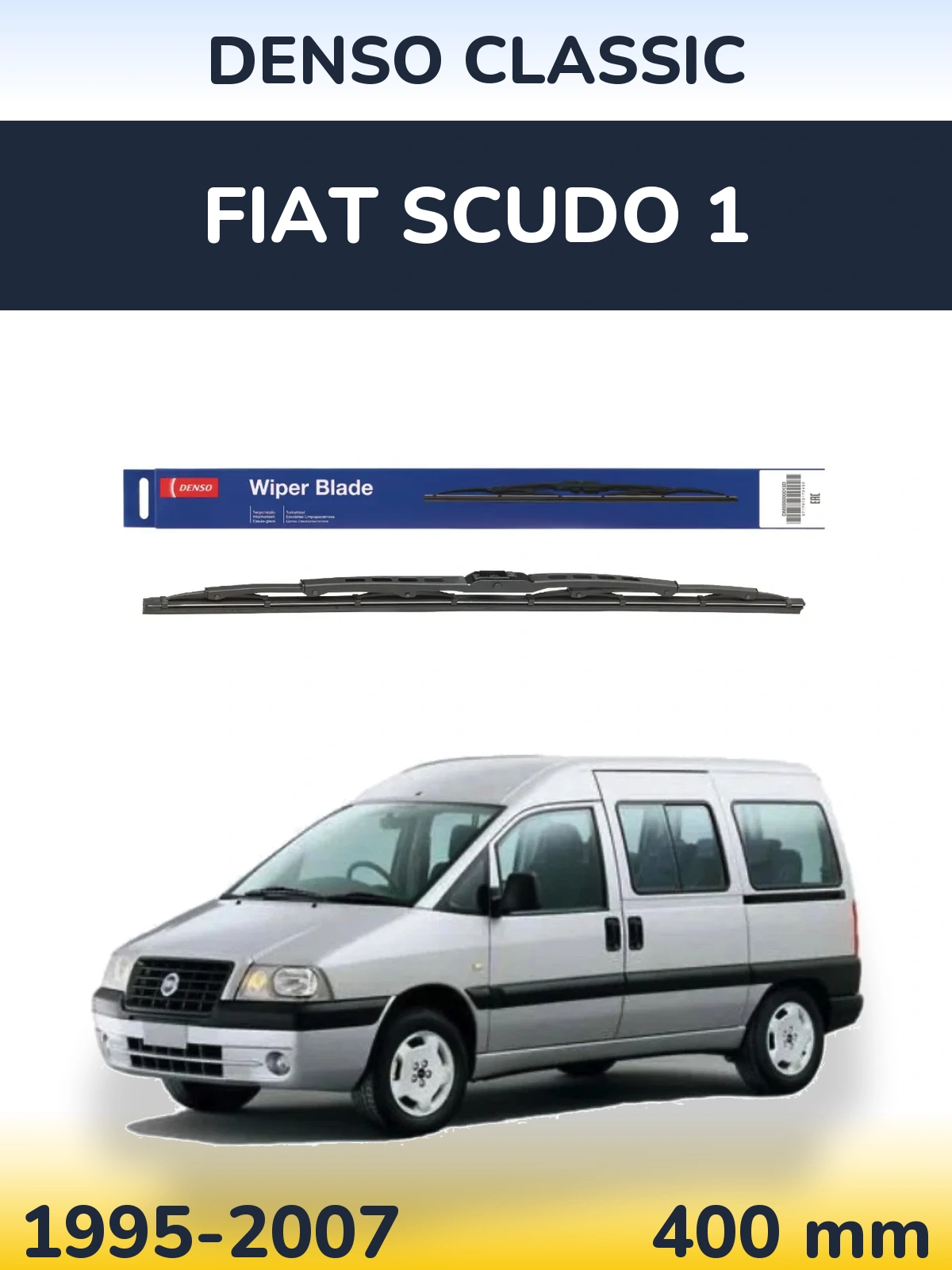 Torkarblad Denso Classic för Fiat Scudo 1