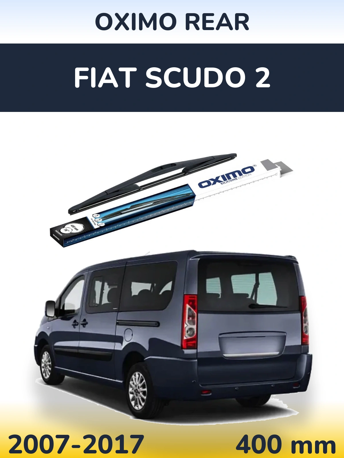 Torkarblad Oximo Rear för Fiat Scudo 2