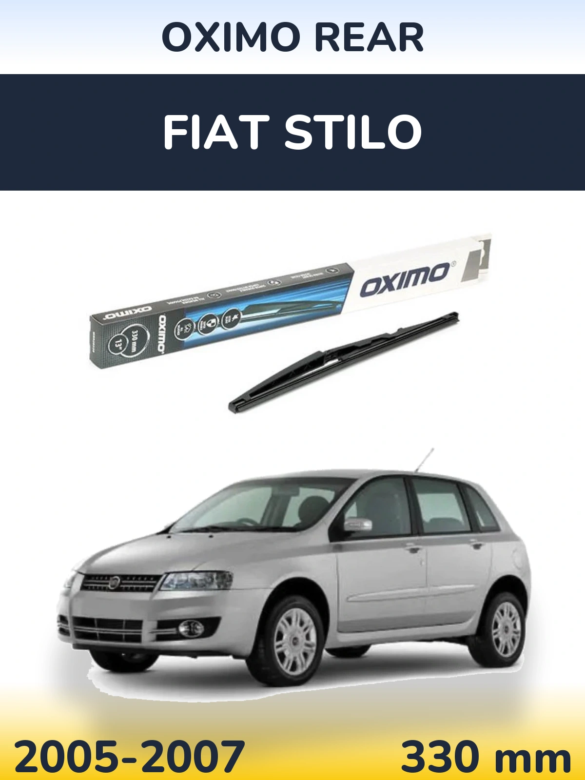 Torkarblad Oximo Rear för Fiat Stilo