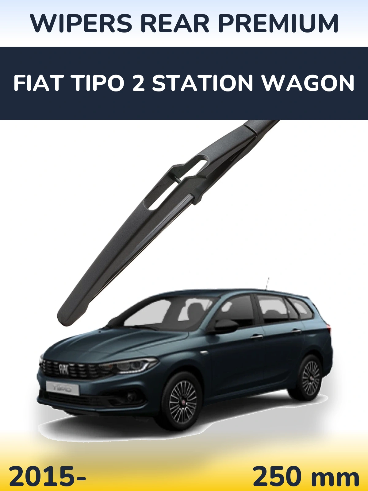Torkarblad WIPERS REAR PREMIUM för Fiat Tipo 2 Station Wagon