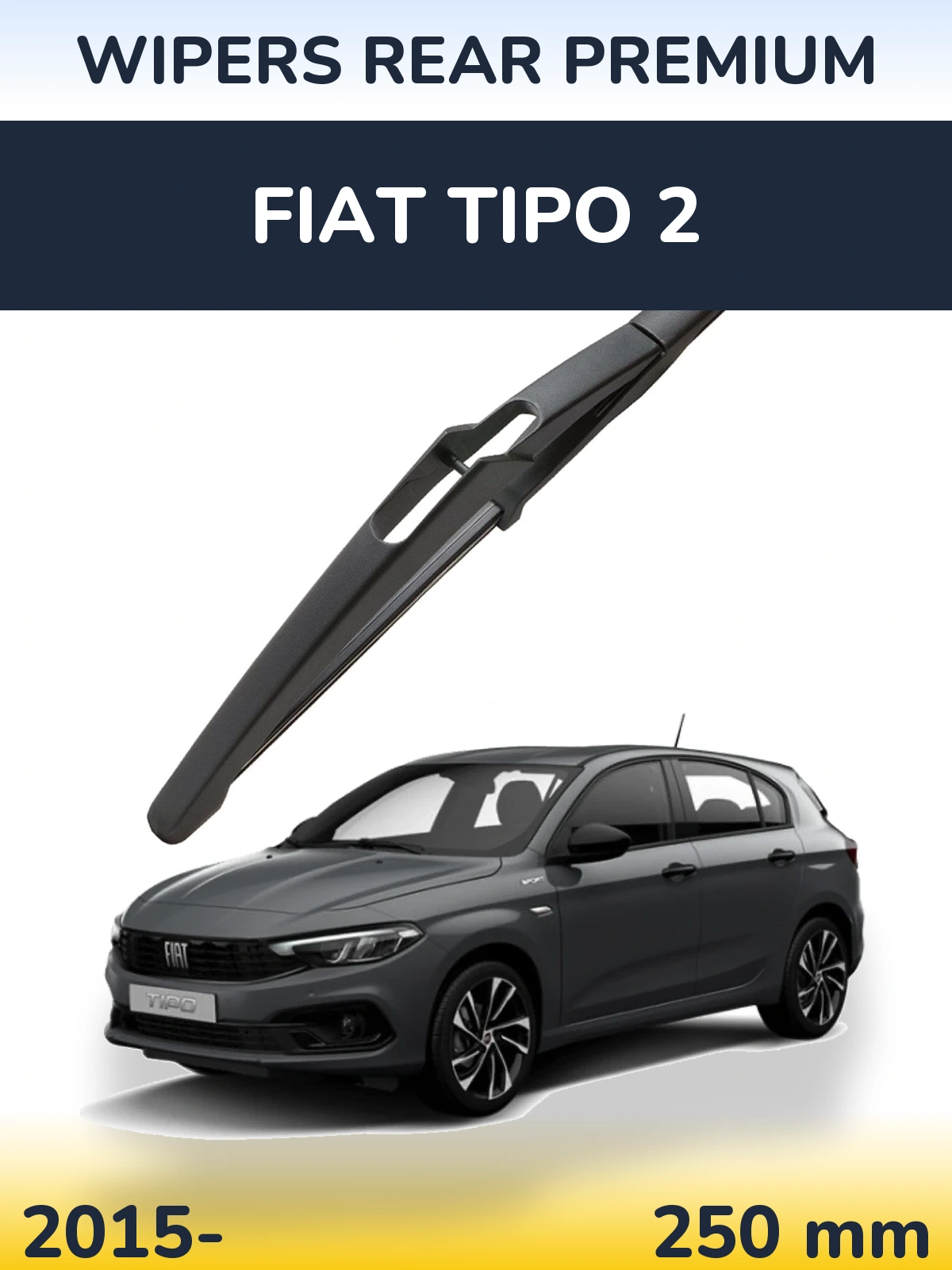 Torkarblad WIPERS REAR PREMIUM för Fiat Tipo 2