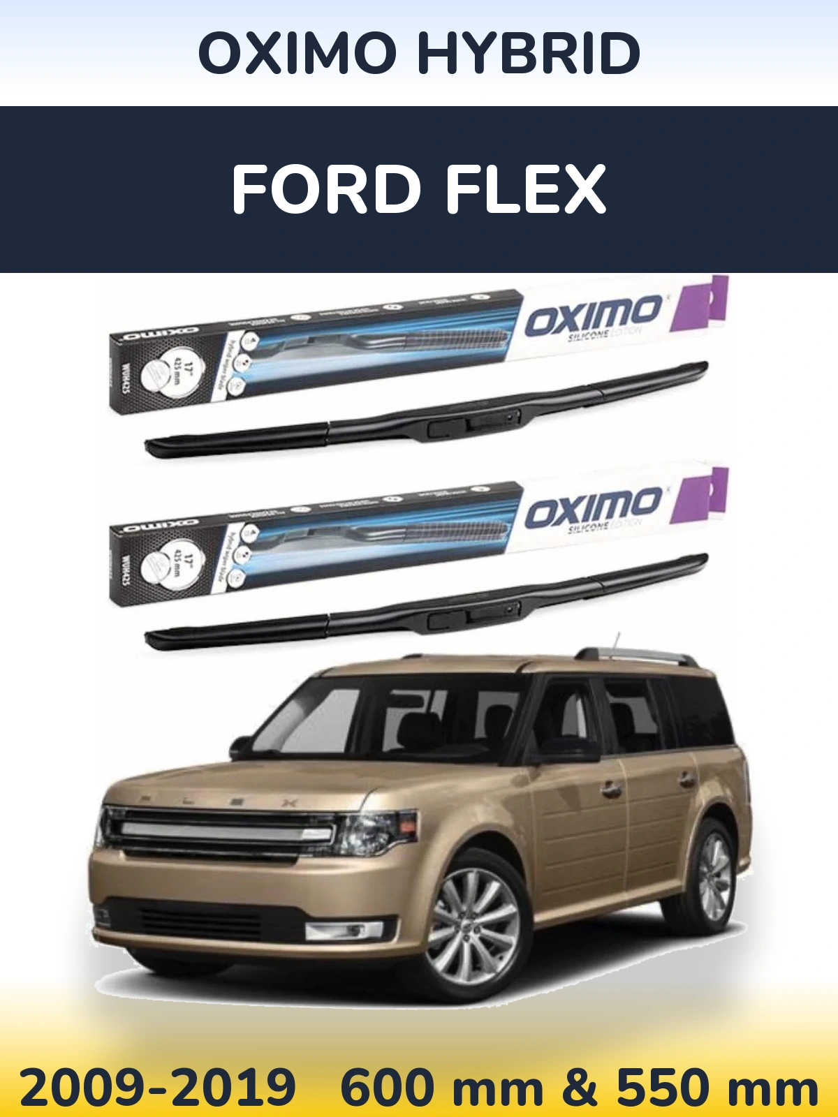 Torkarblad Oximo Hybrid för Ford Flex