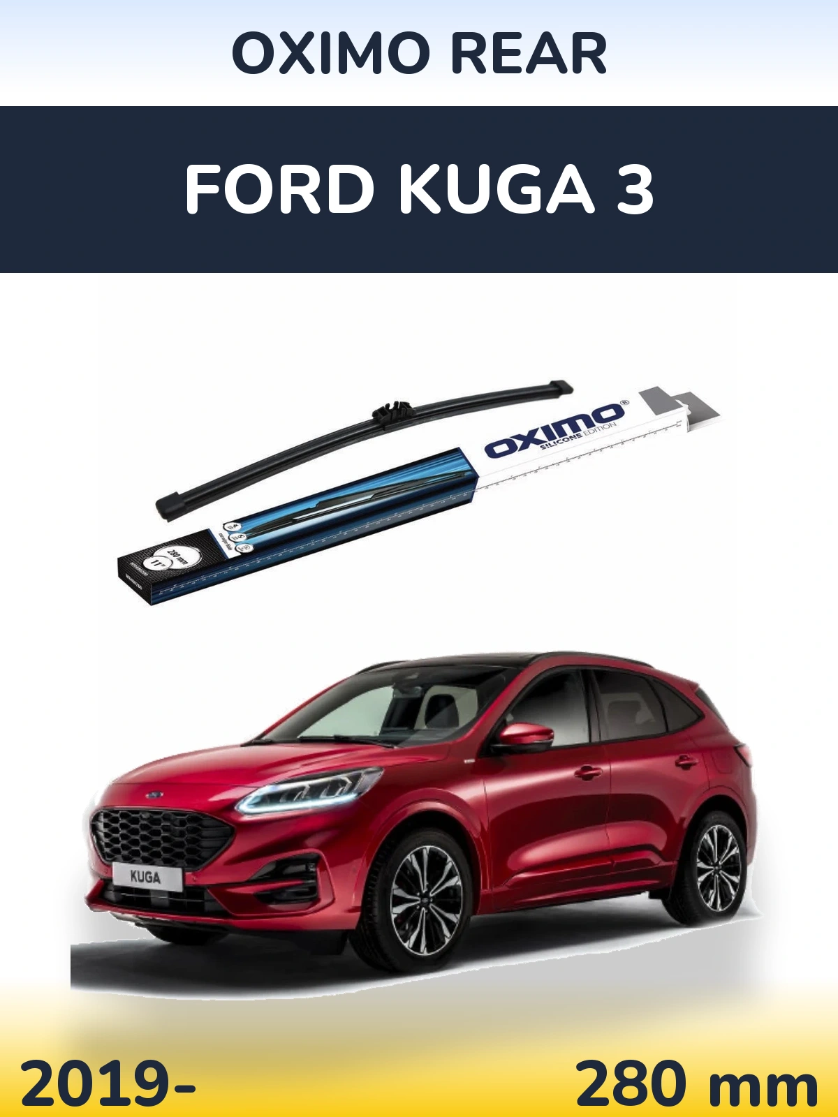 Torkarblad Oximo Rear för Ford Kuga 3