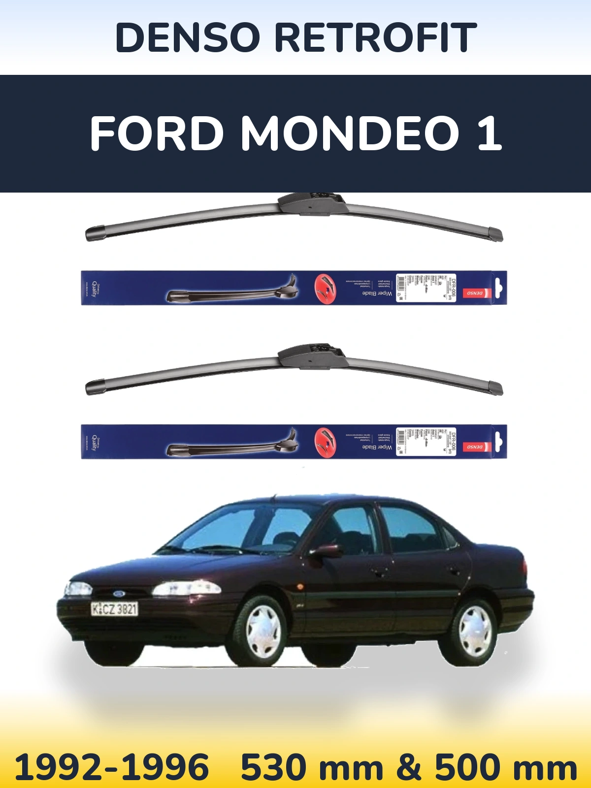 Torkarblad Denso Retrofit för Ford Mondeo 1