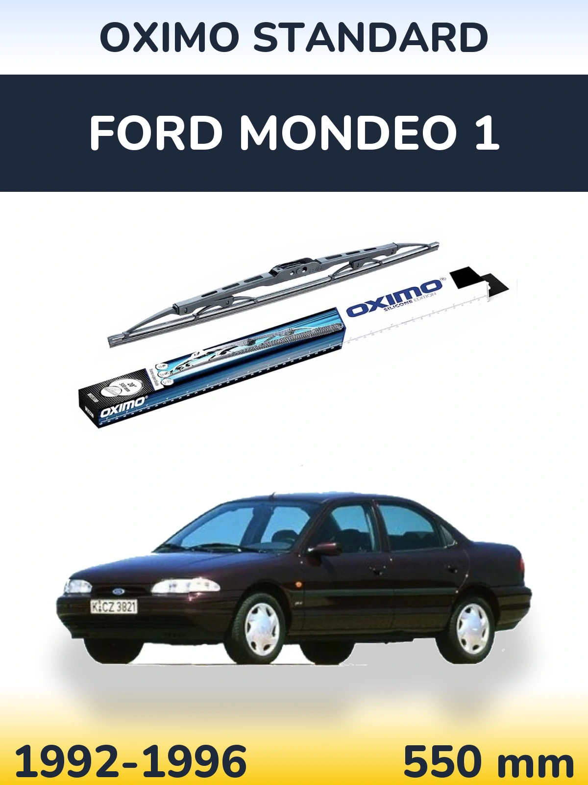 Torkarblad Oximo Standard för Ford Mondeo 1