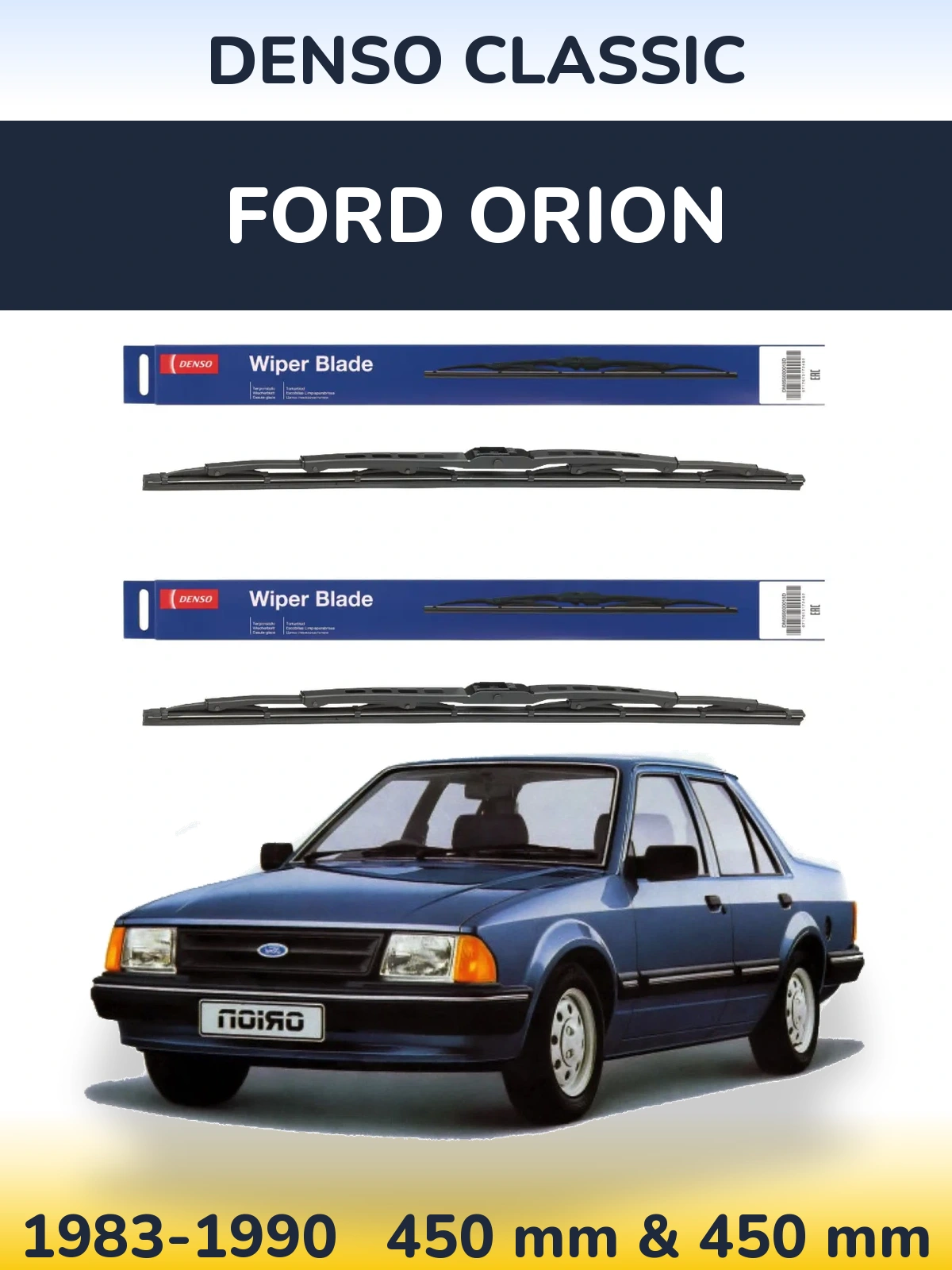 Torkarblad Denso Classic för Ford Orion