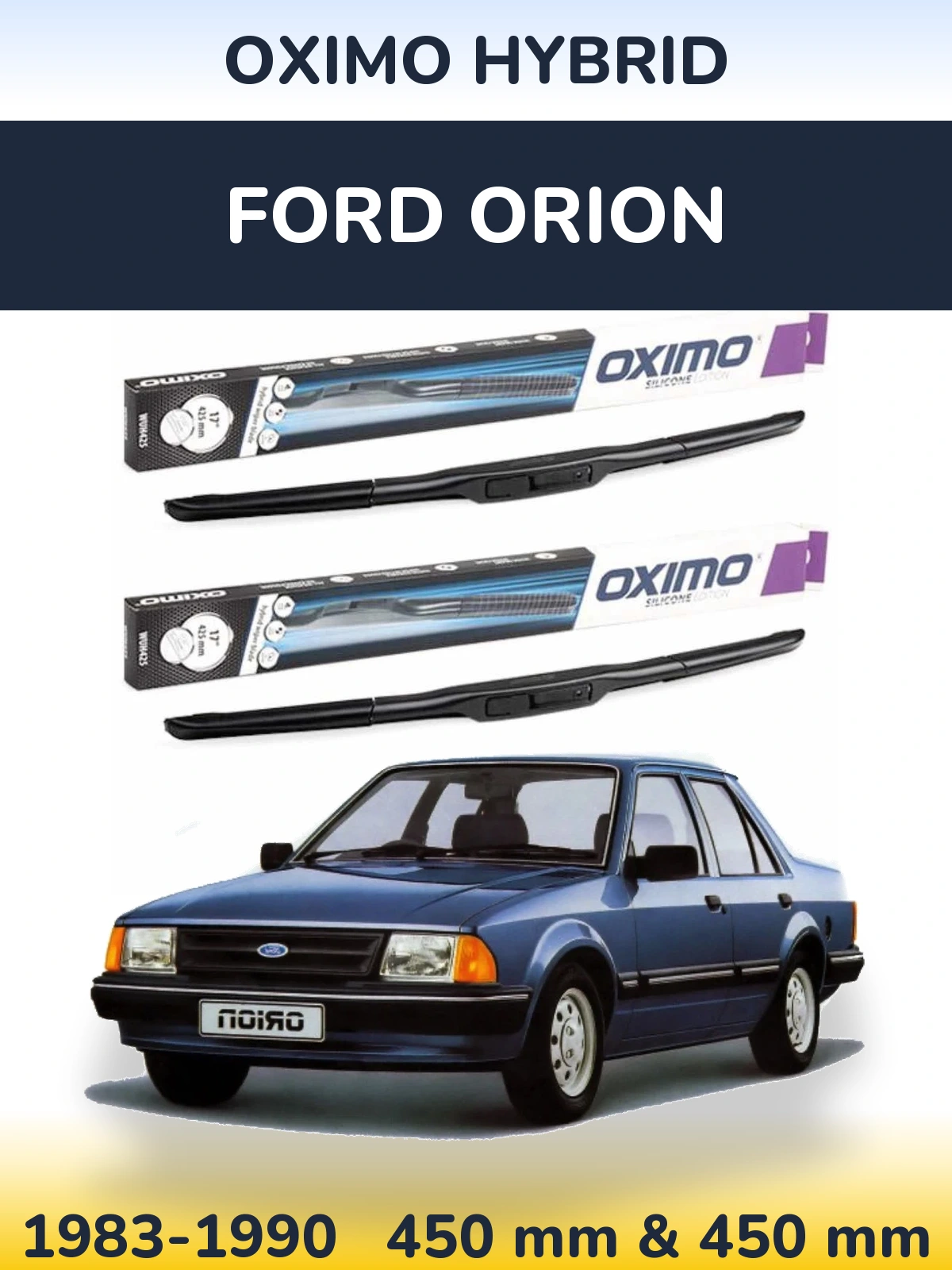 Torkarblad Oximo Hybrid för Ford Orion