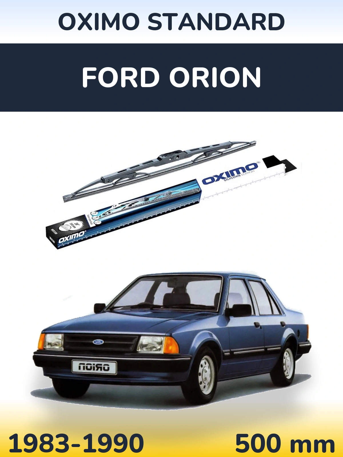 Torkarblad Oximo Standard för Ford Orion