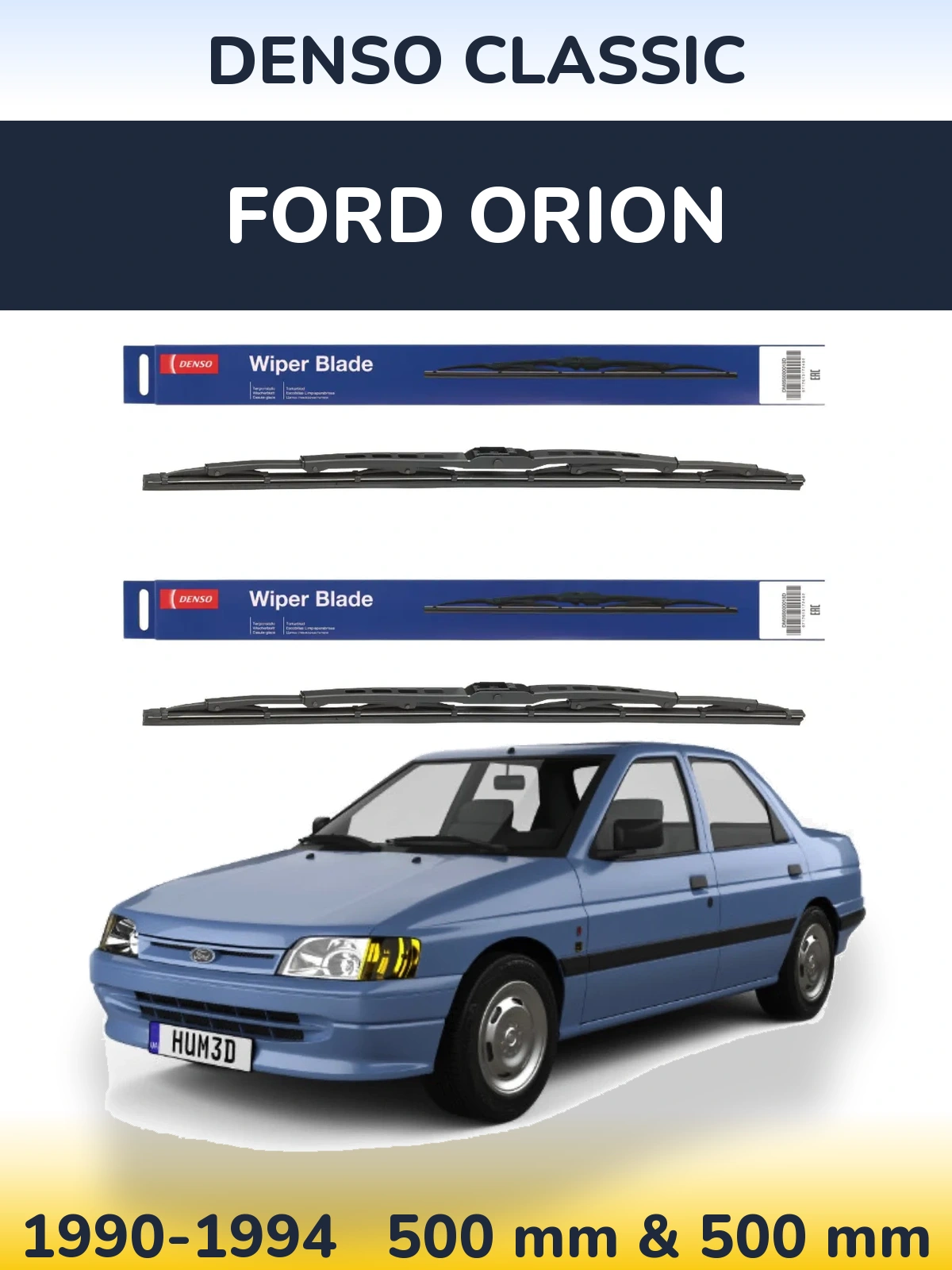 Torkarblad Denso Classic för Ford Orion