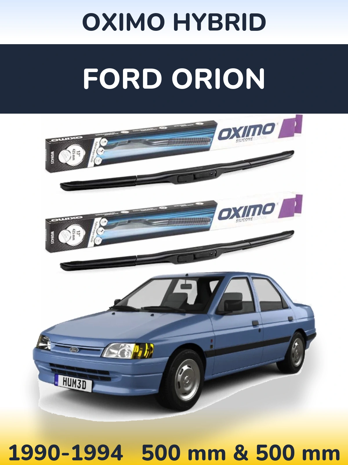 Torkarblad Oximo Hybrid för Ford Orion
