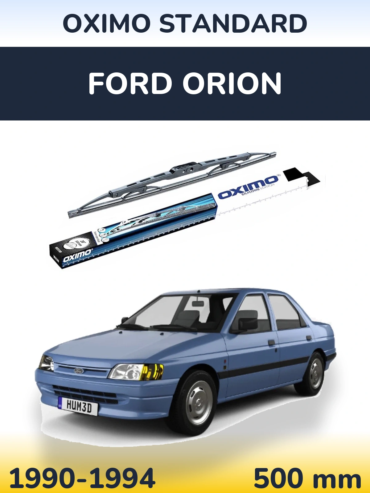 Torkarblad Oximo Standard för Ford Orion