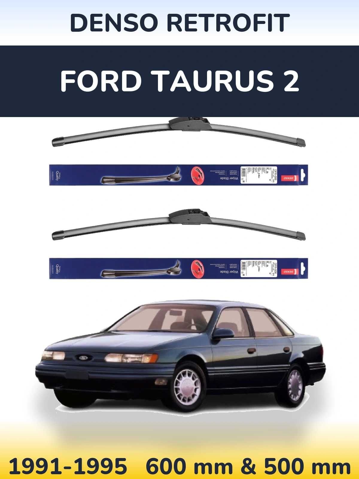 Torkarblad Denso Retrofit för Ford Taurus 2