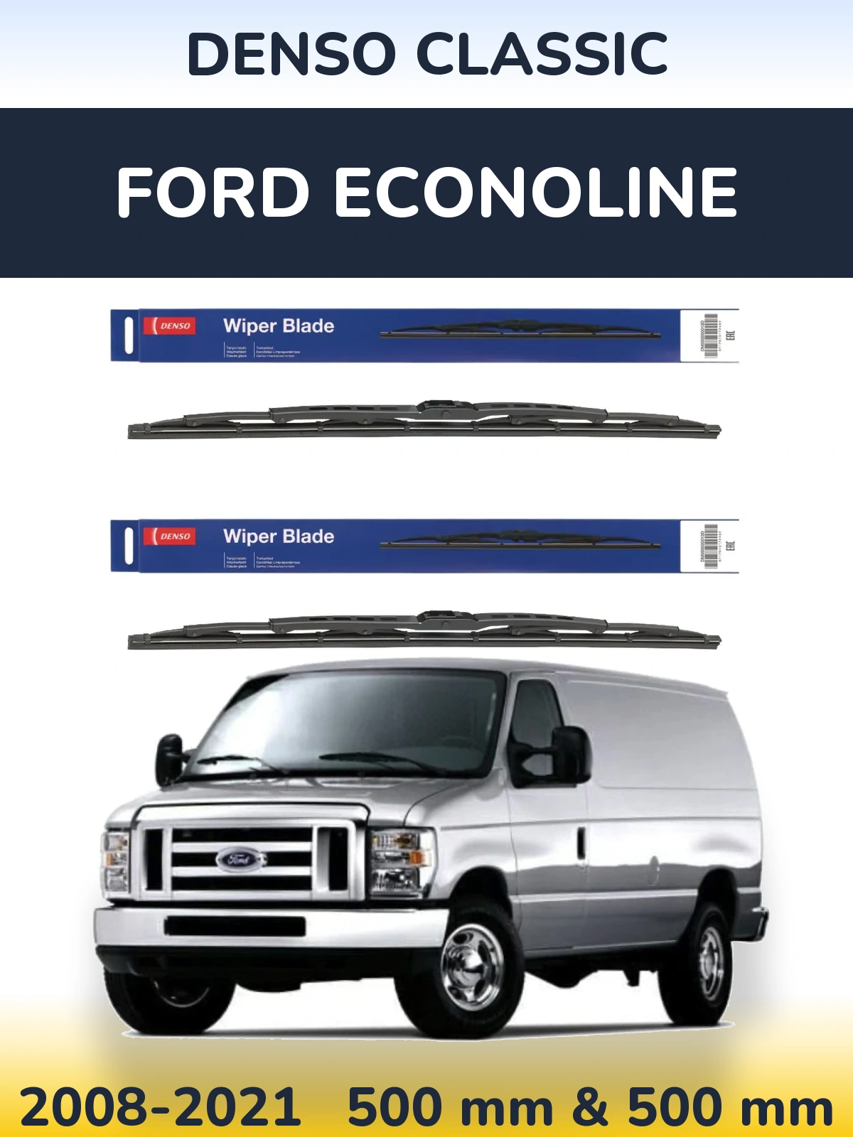 Torkarblad Denso Classic för Ford Econoline